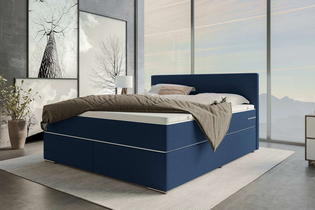 Boxspringbett Valerio Webstoff