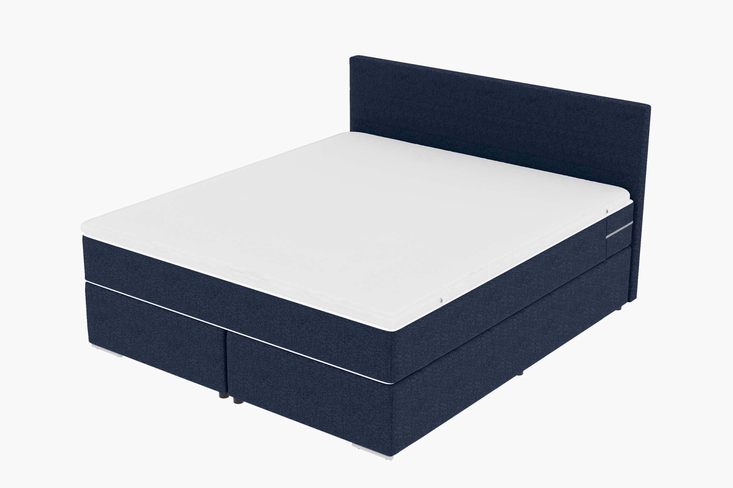 Boxspringbett Valerio Dunkelblau