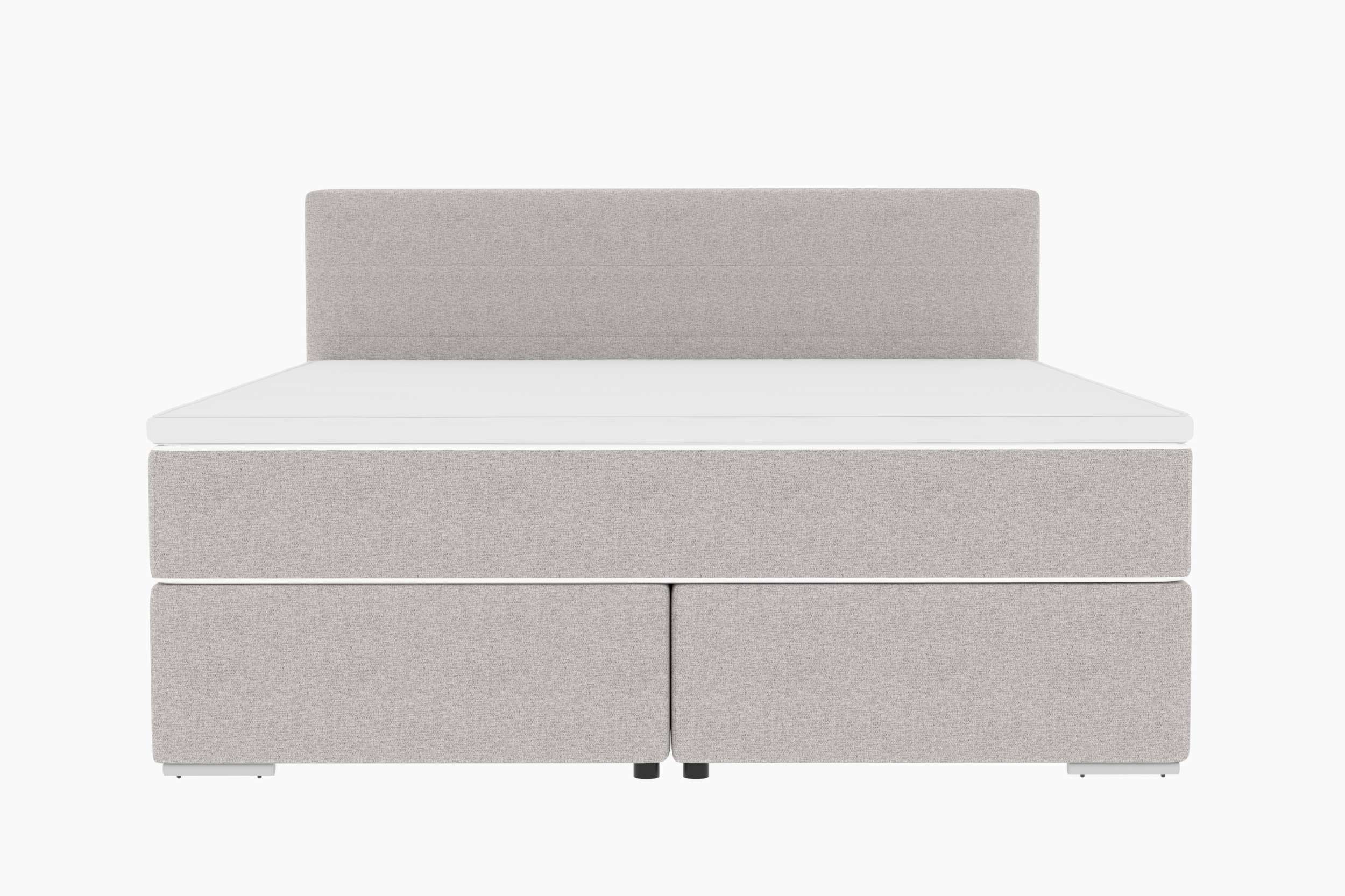Boxspringbett Valerio Hellgrau