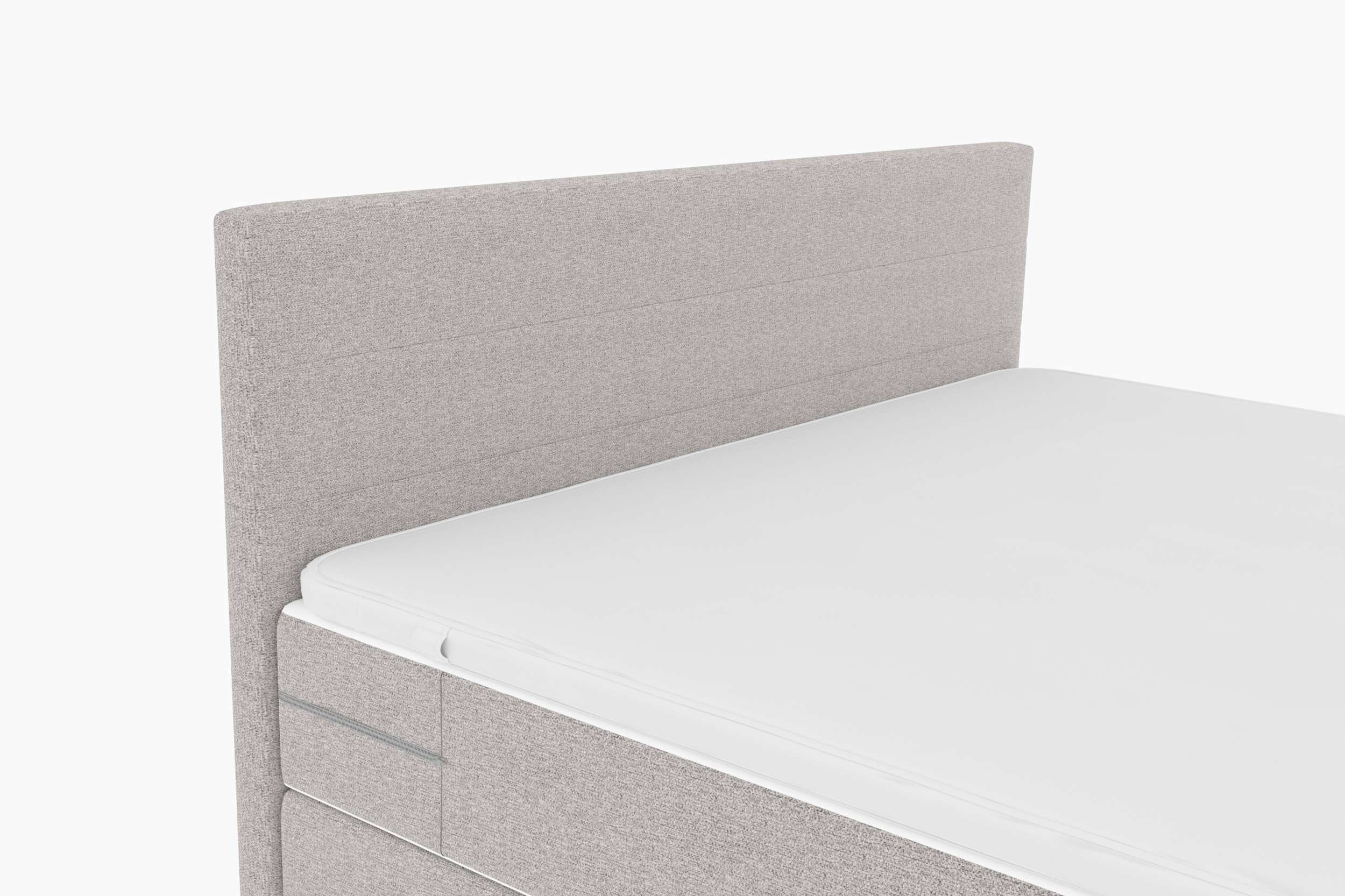 Boxspringbett Valerio Hellgrau
