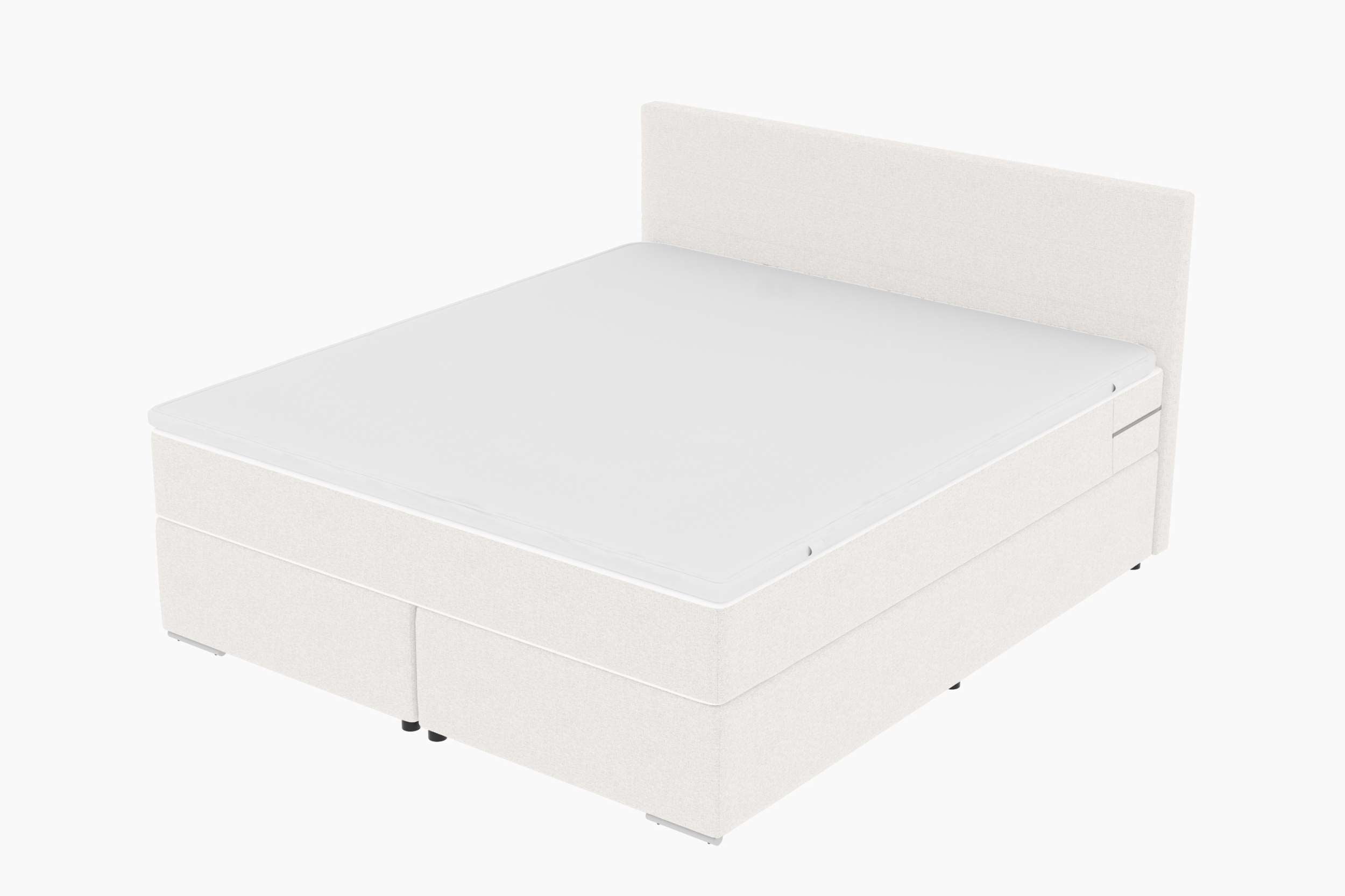 Boxspringbett Valerio Weiß