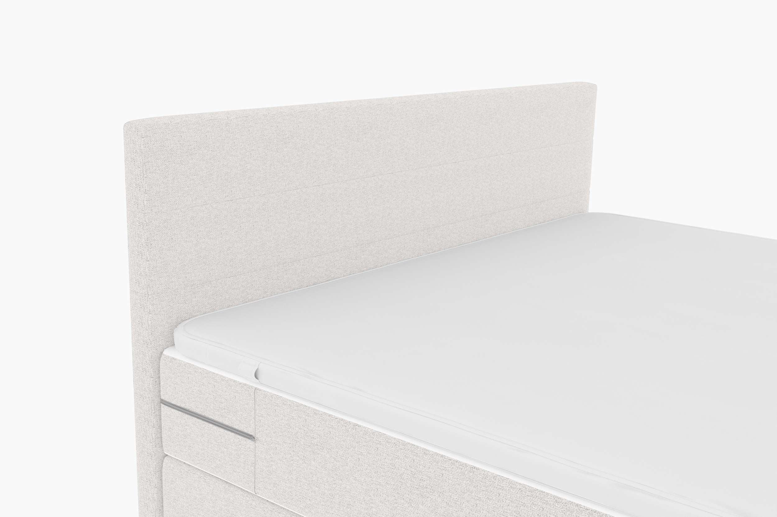 Boxspringbett Valerio Weiß