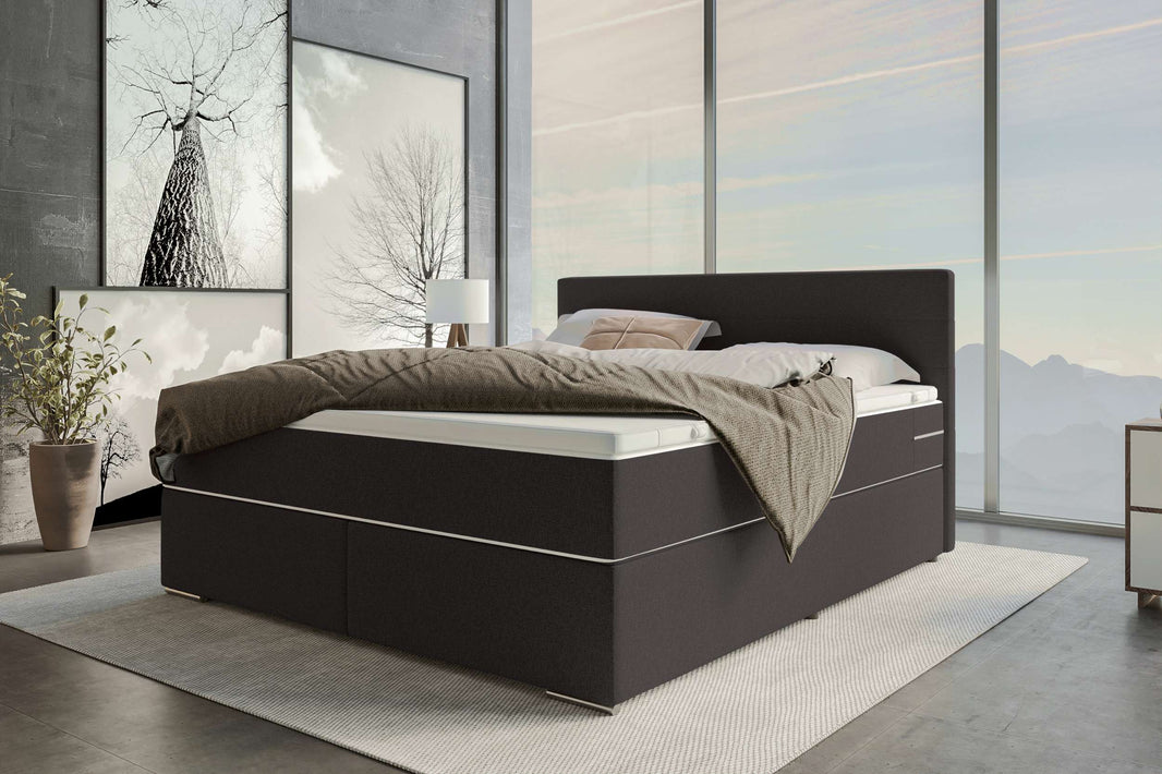 Boxspringbett Valerio Webstoff