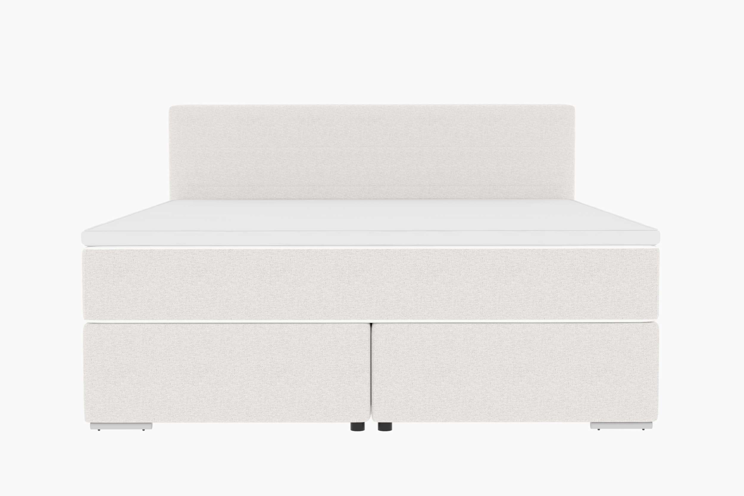 Boxspringbett Valerio Weiß