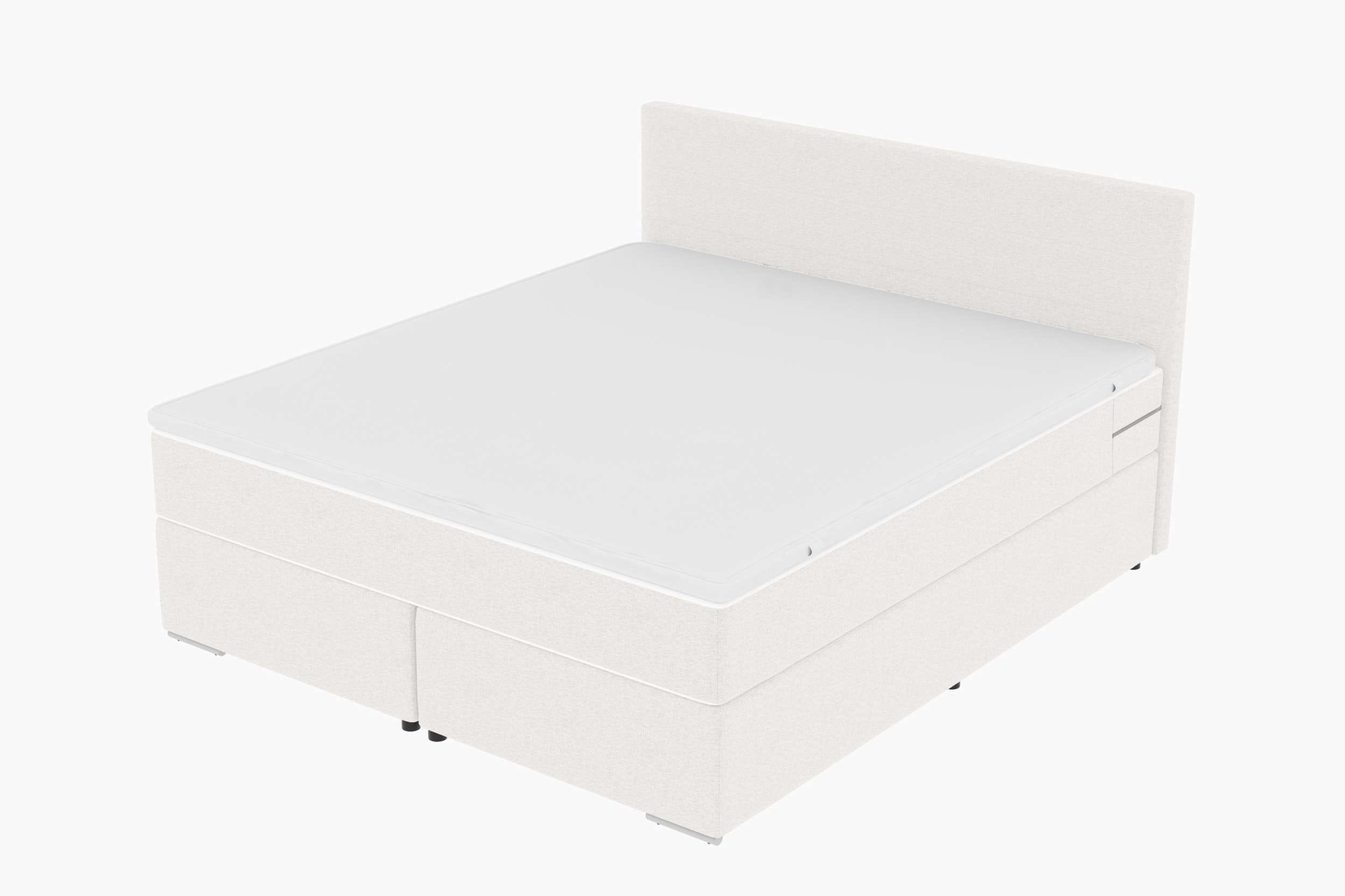 Boxspringbett Valerio Weiß