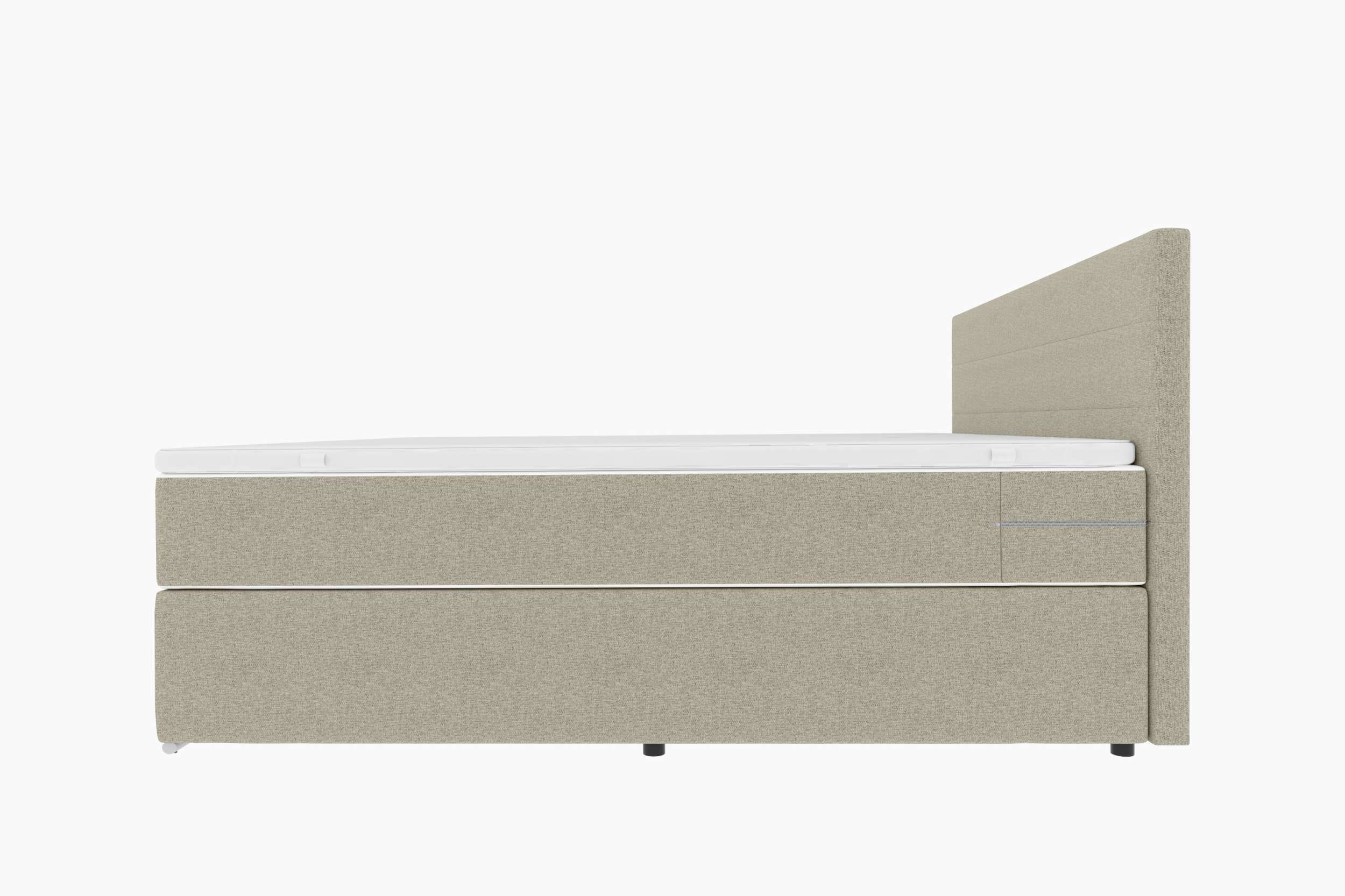 Boxspringbett Valerio Beige
