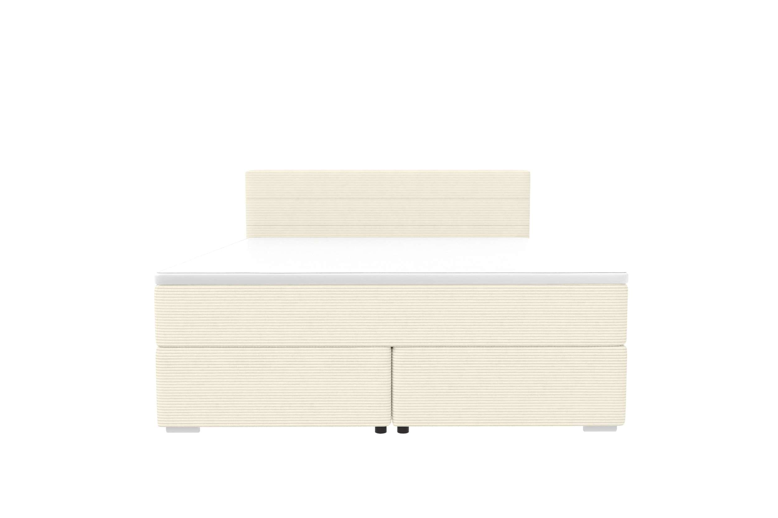 Boxspringbett Valerio Creme