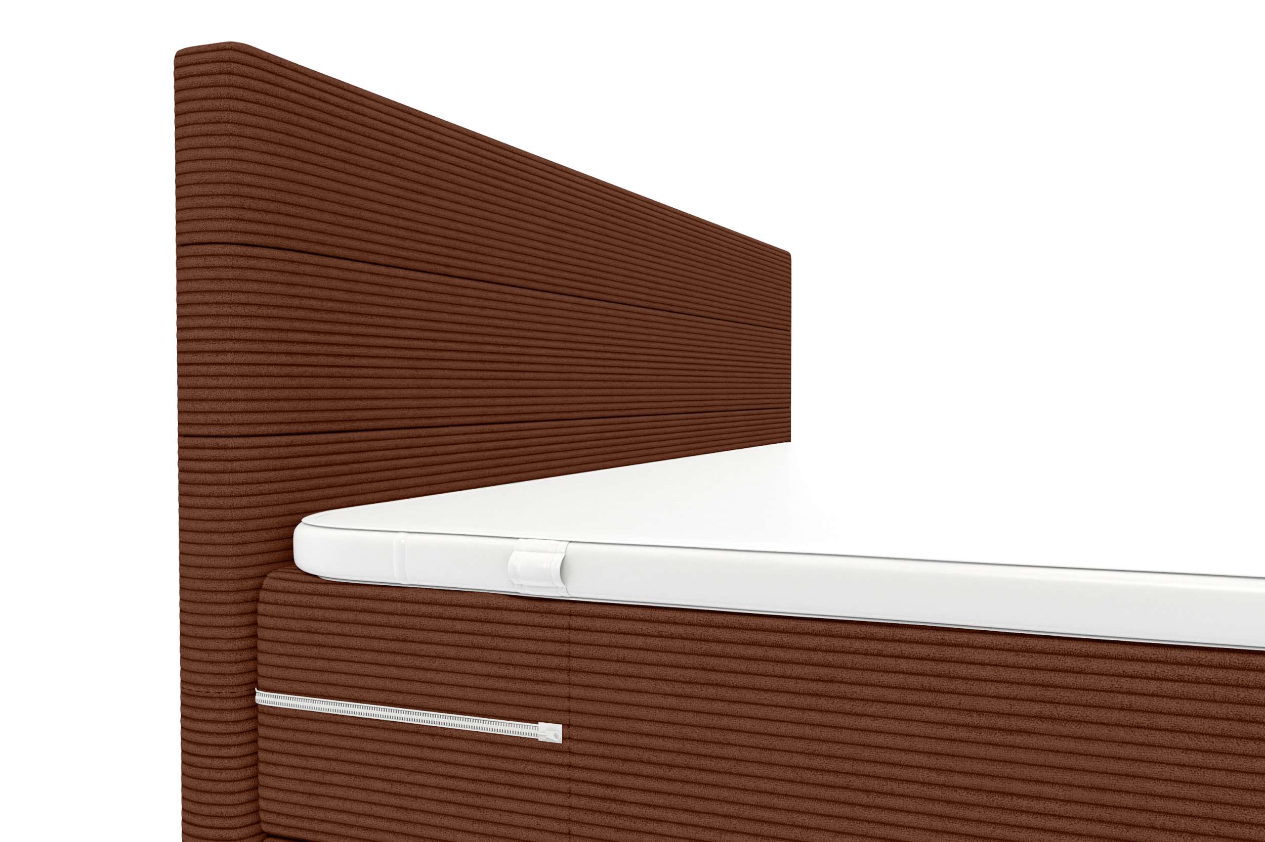 Boxspringbett Valerio Terracotta