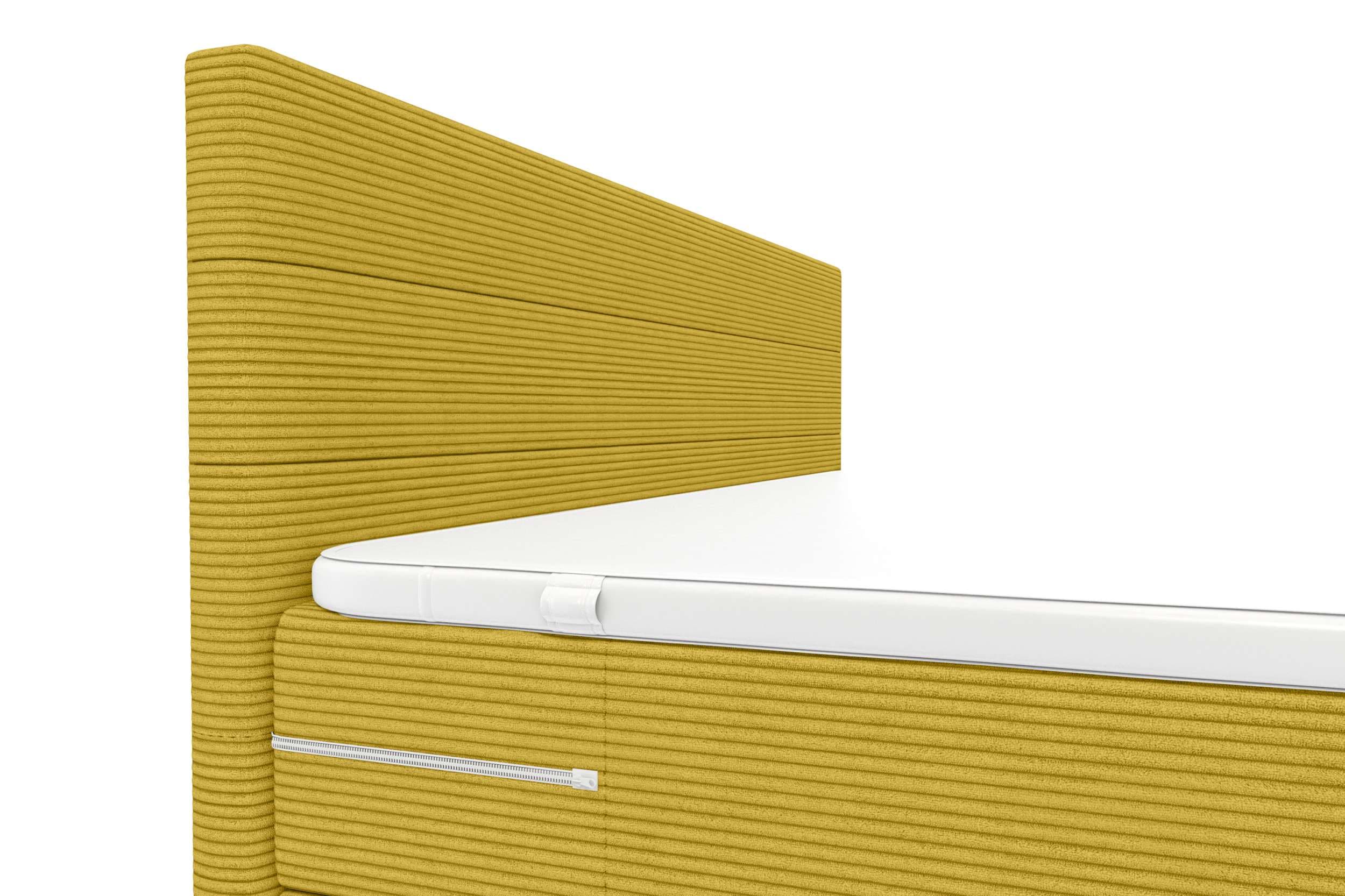 Boxspringbett Valerio Gelb