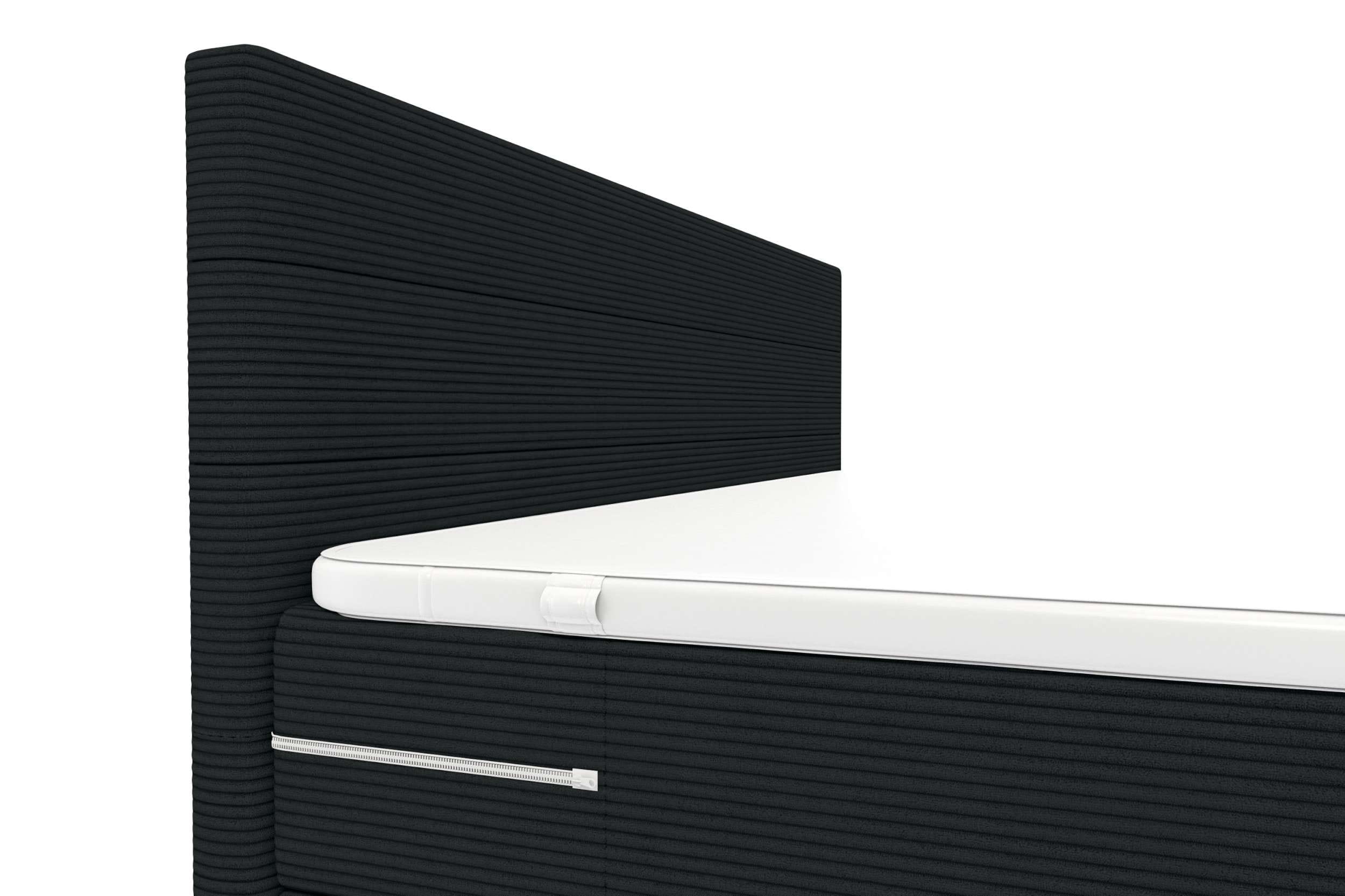 Boxspringbett Valerio Schwarz