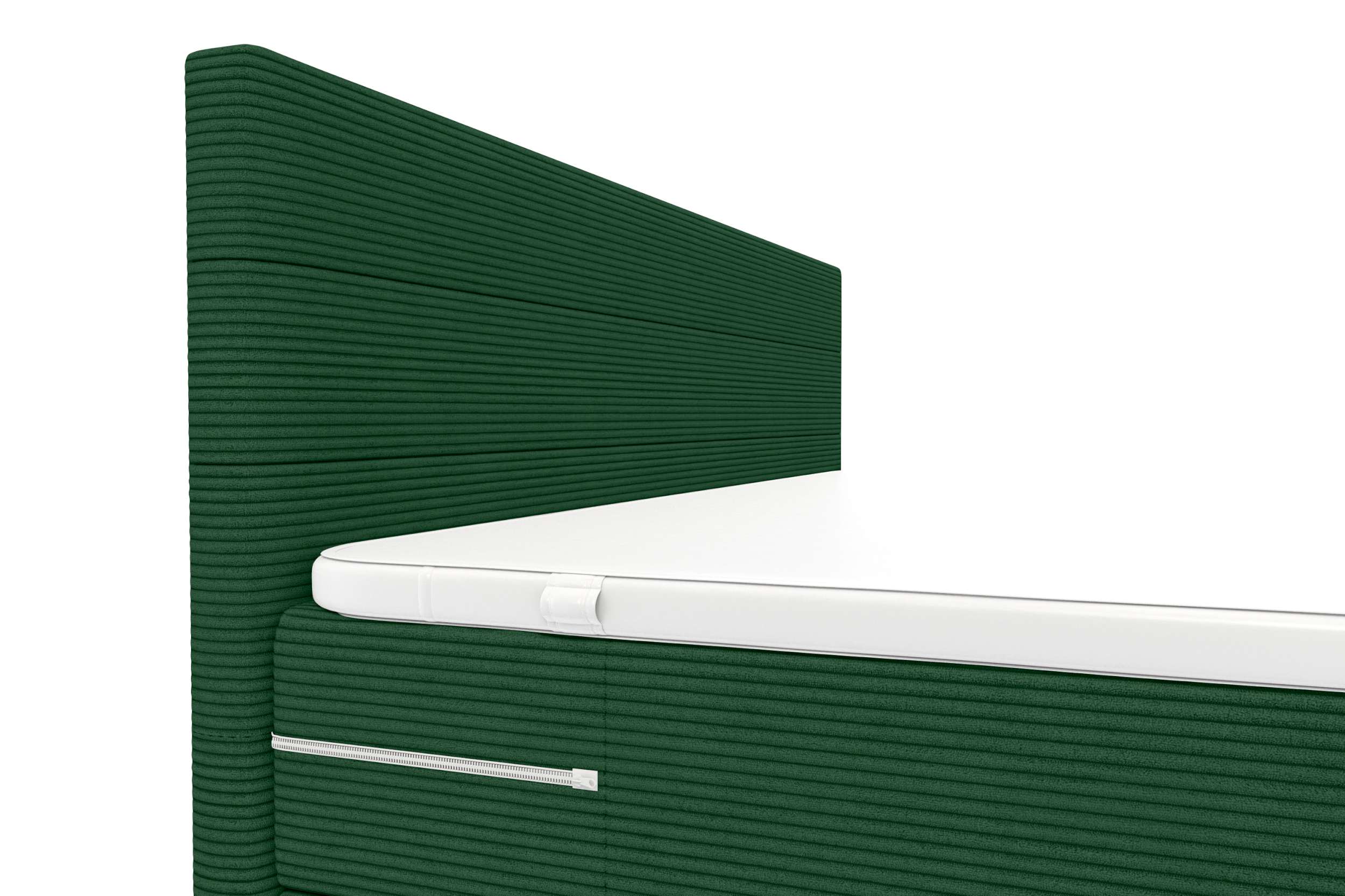 Boxspringbett Valerio Dunkelgrün