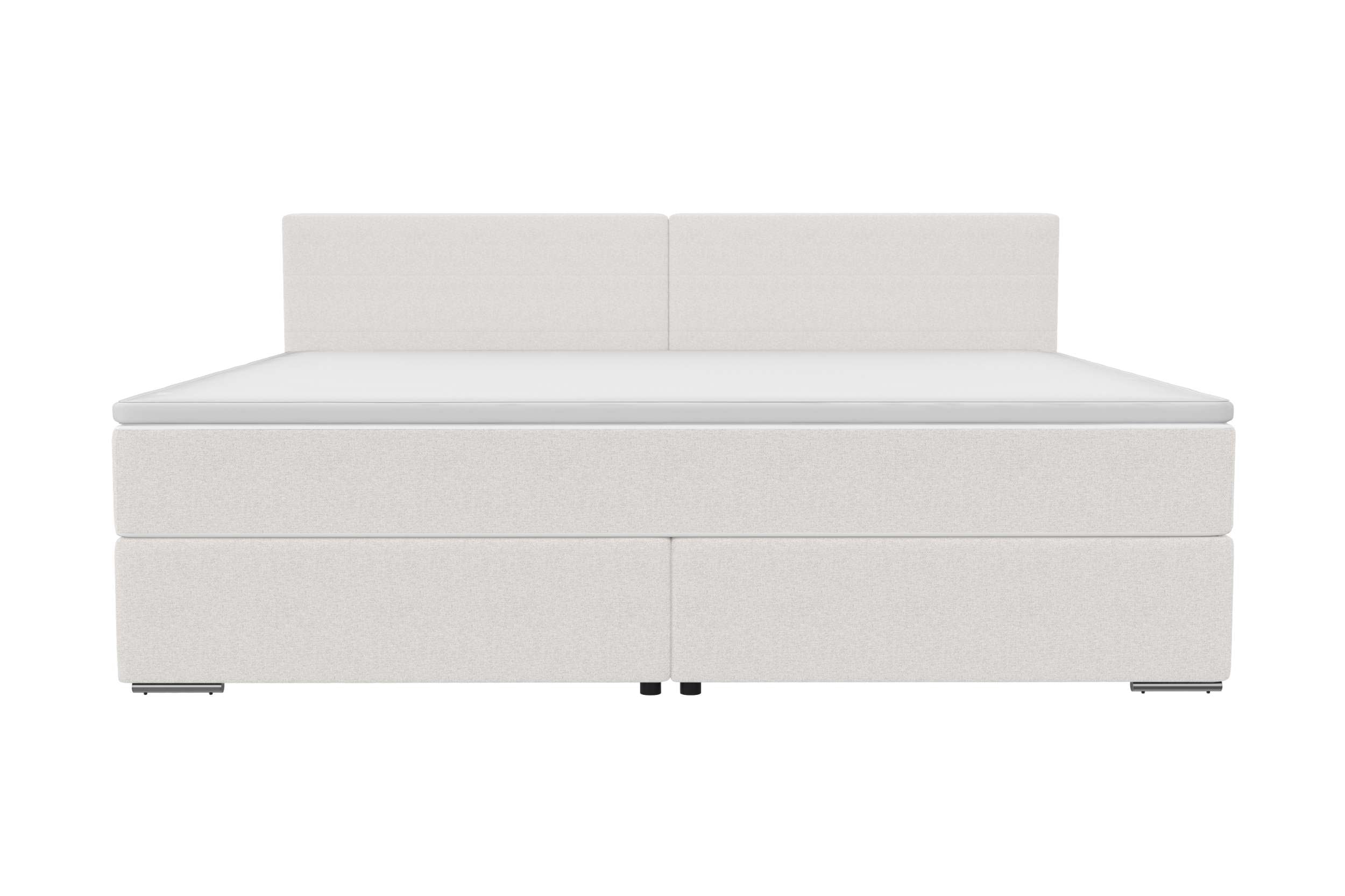 Boxspringbett Valerio Familienbett Weiß