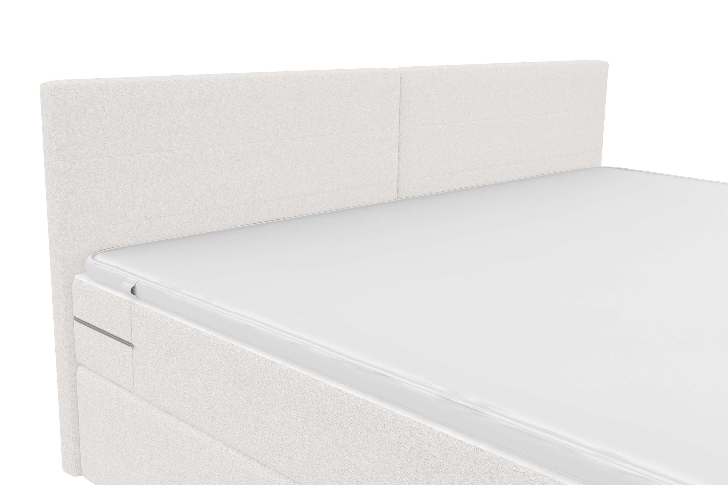 Boxspringbett Valerio Familienbett Weiß