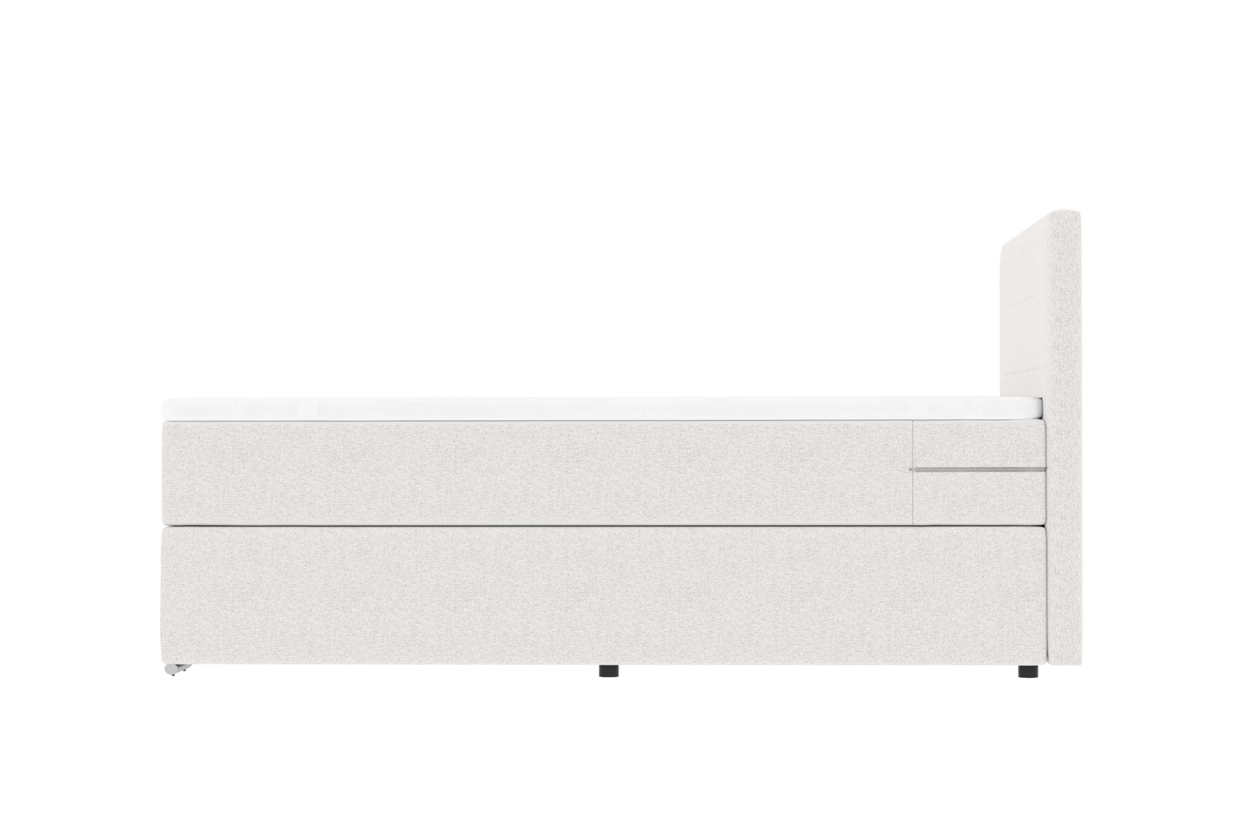 Boxspringbett Valerio Mini Weiß