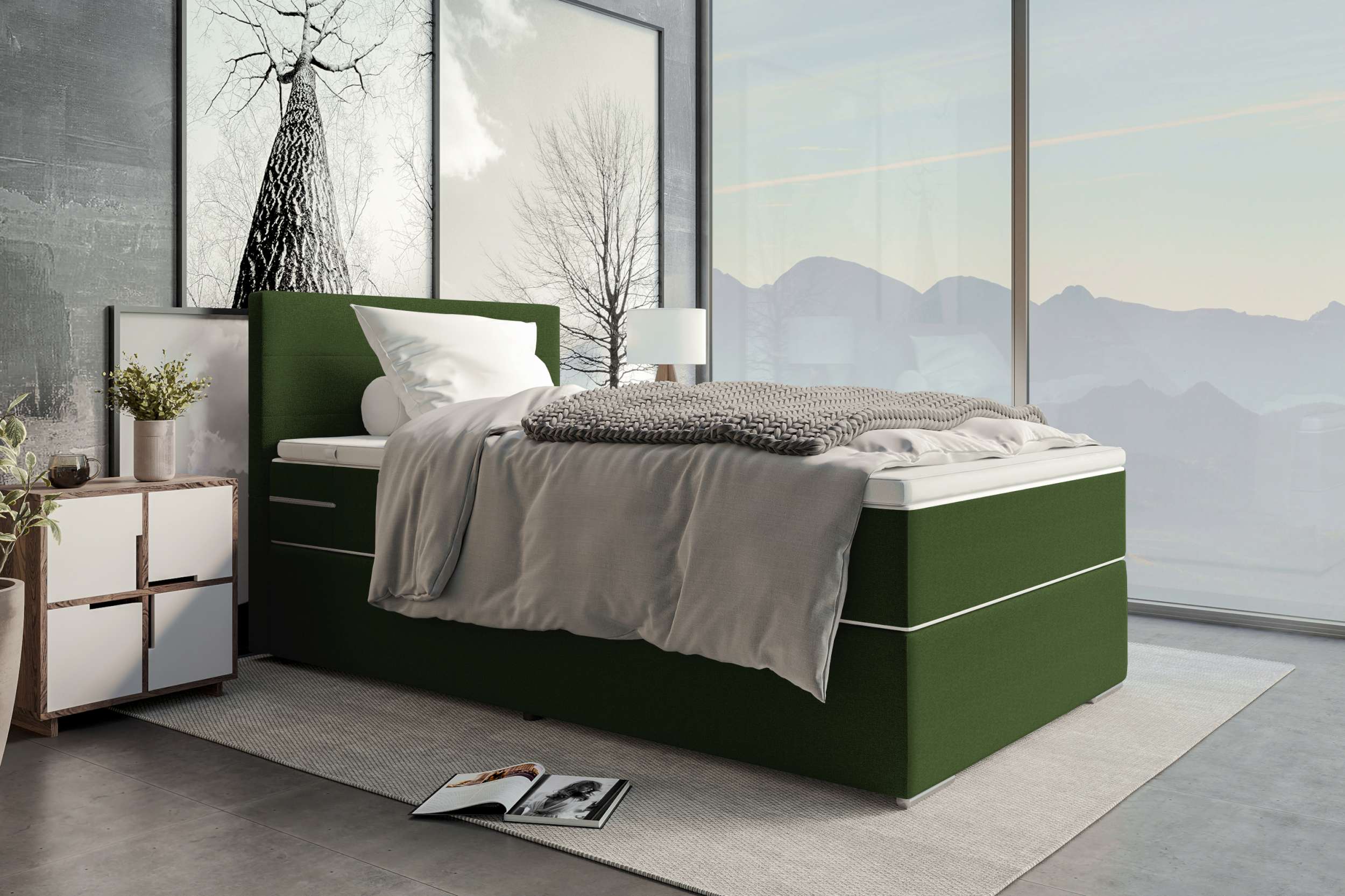 Boxspringbett Valerio Mini