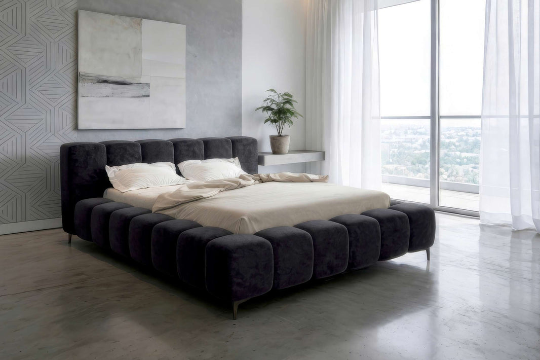 Bett Lucinda in Stoff