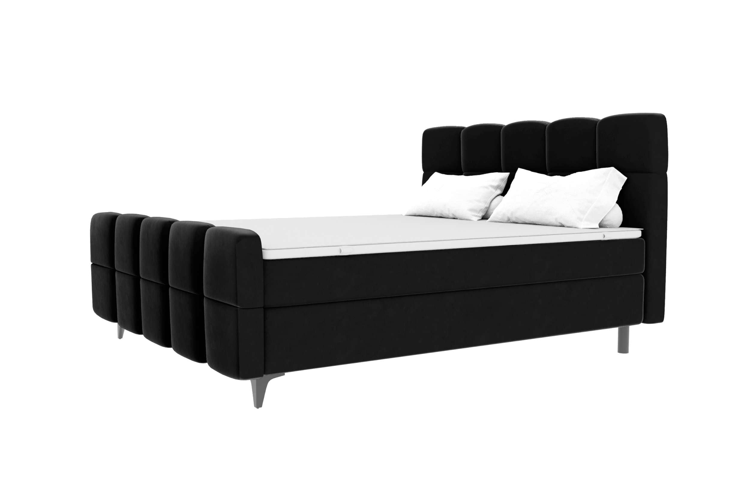 Boxspringbett Luna Schwarz