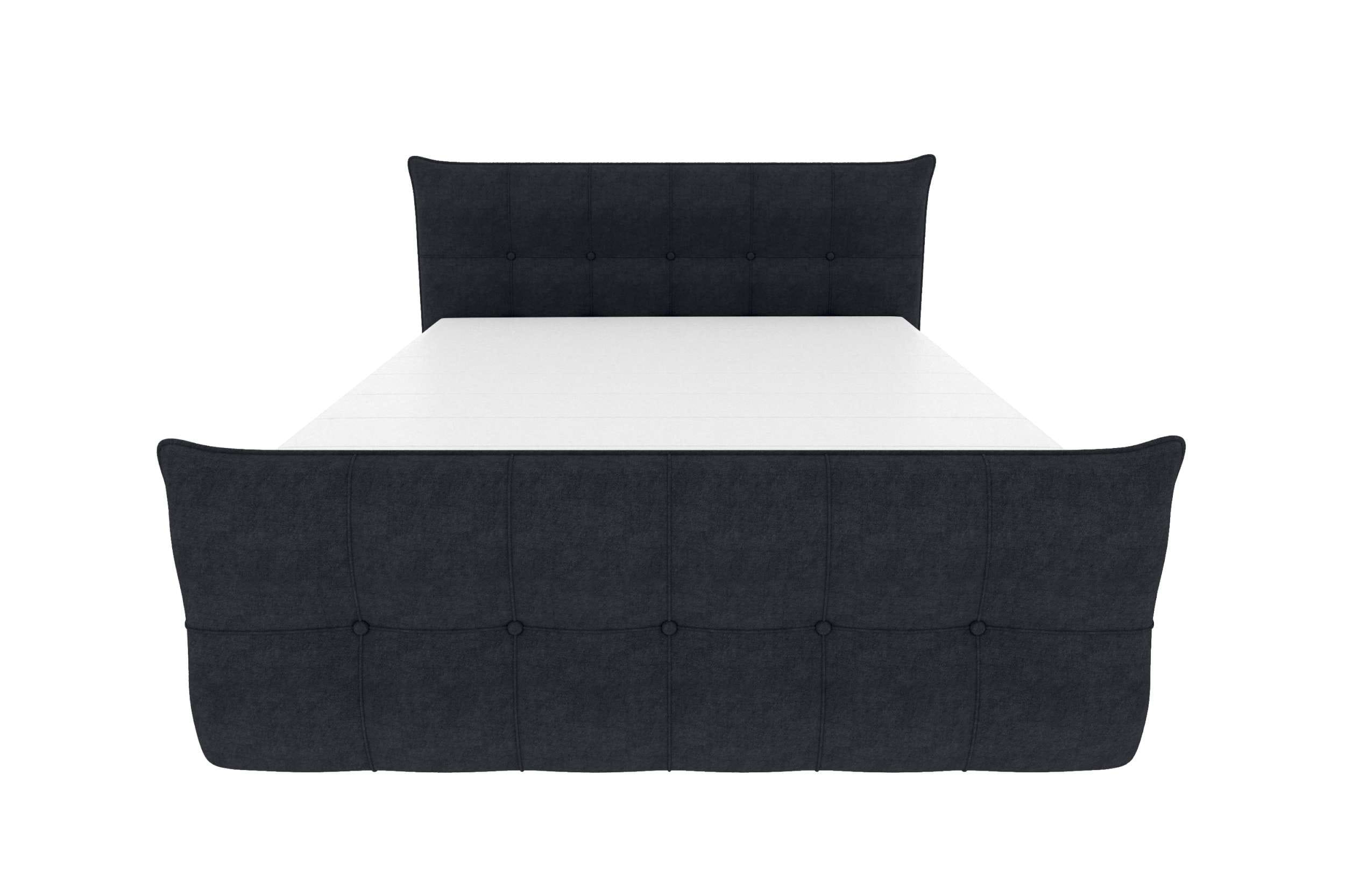 Boxspringbett Marbella Schwarz