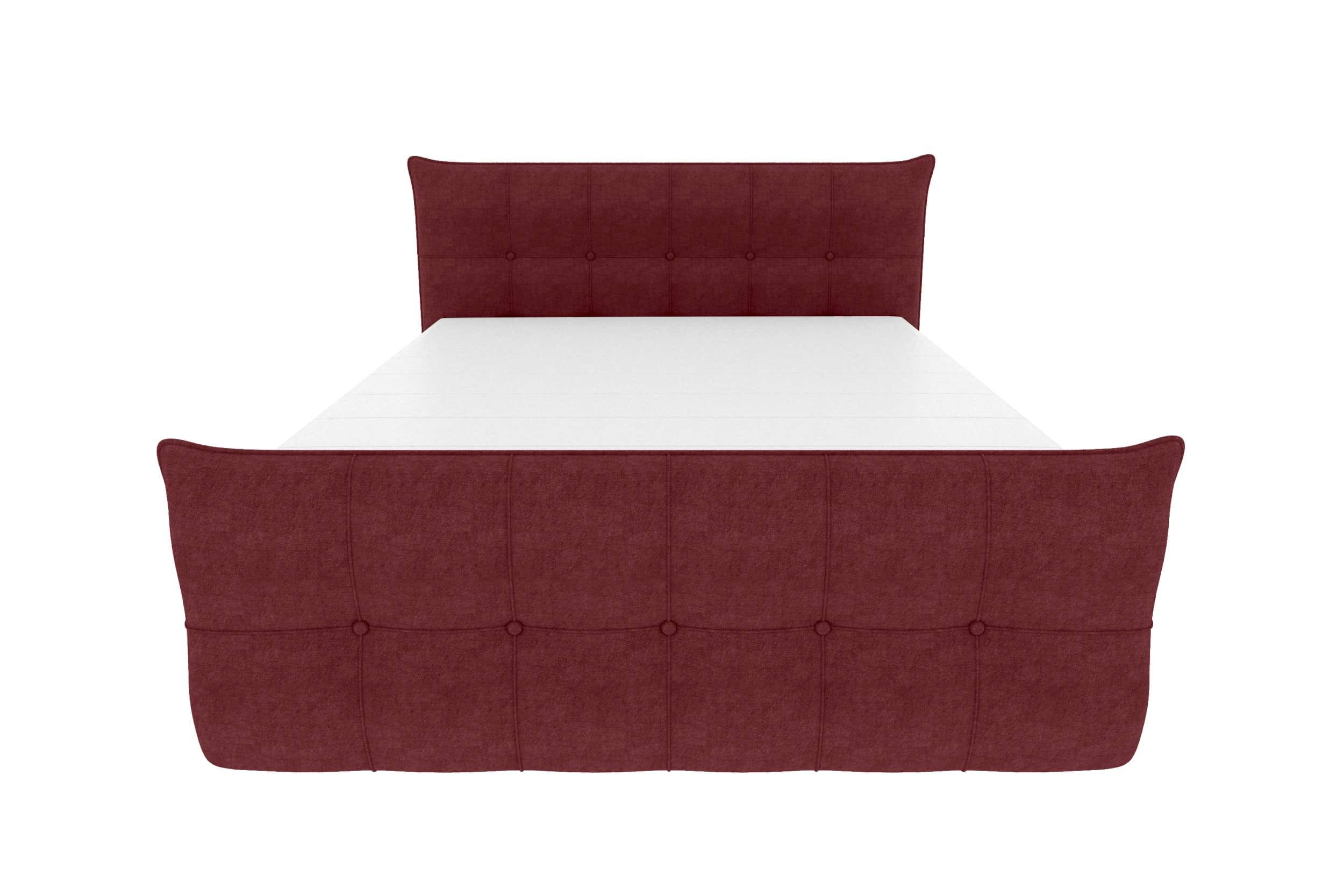 Boxspringbett Marbella Bordeaux