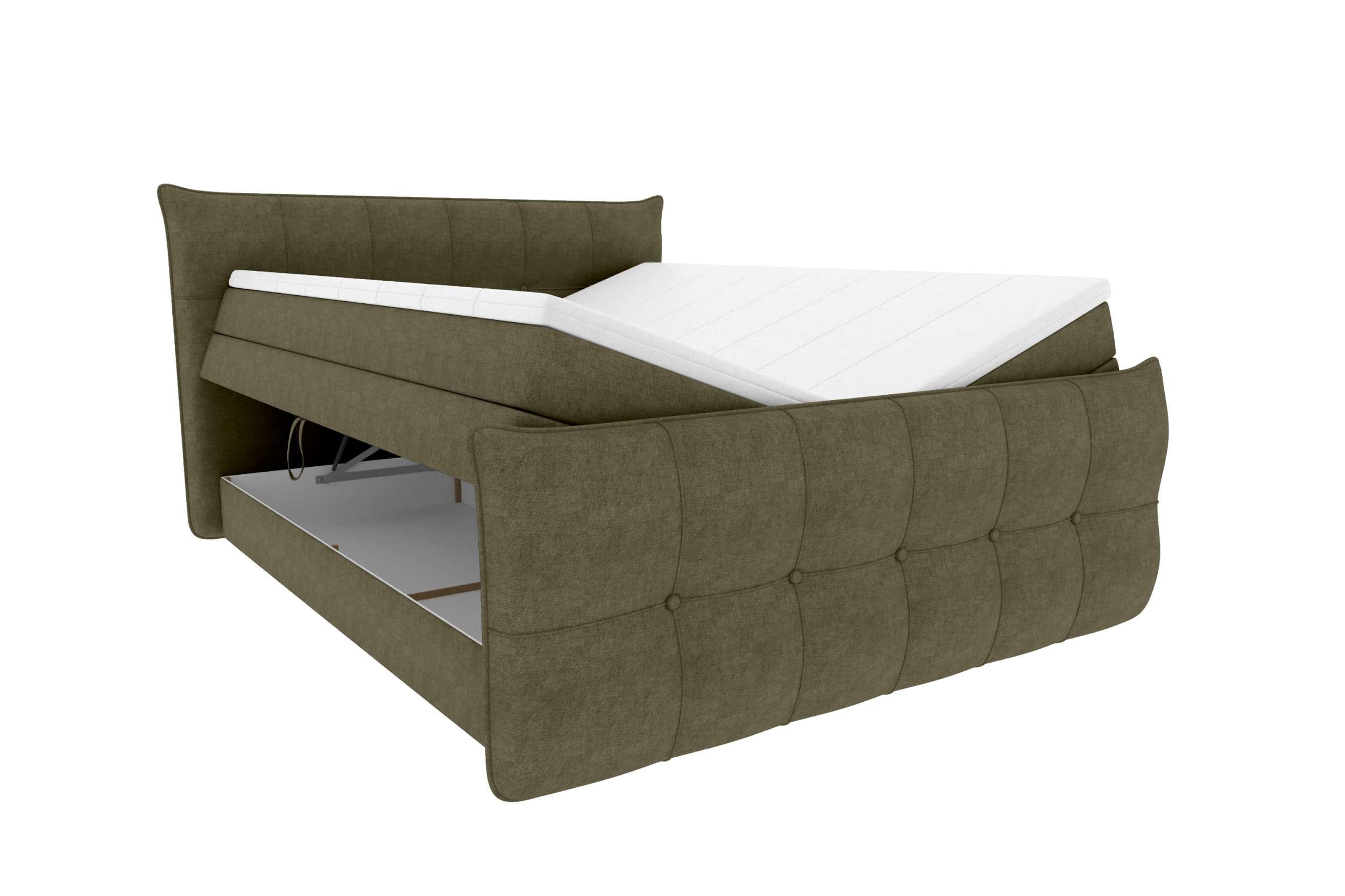 Boxspringbett Marbella Olive