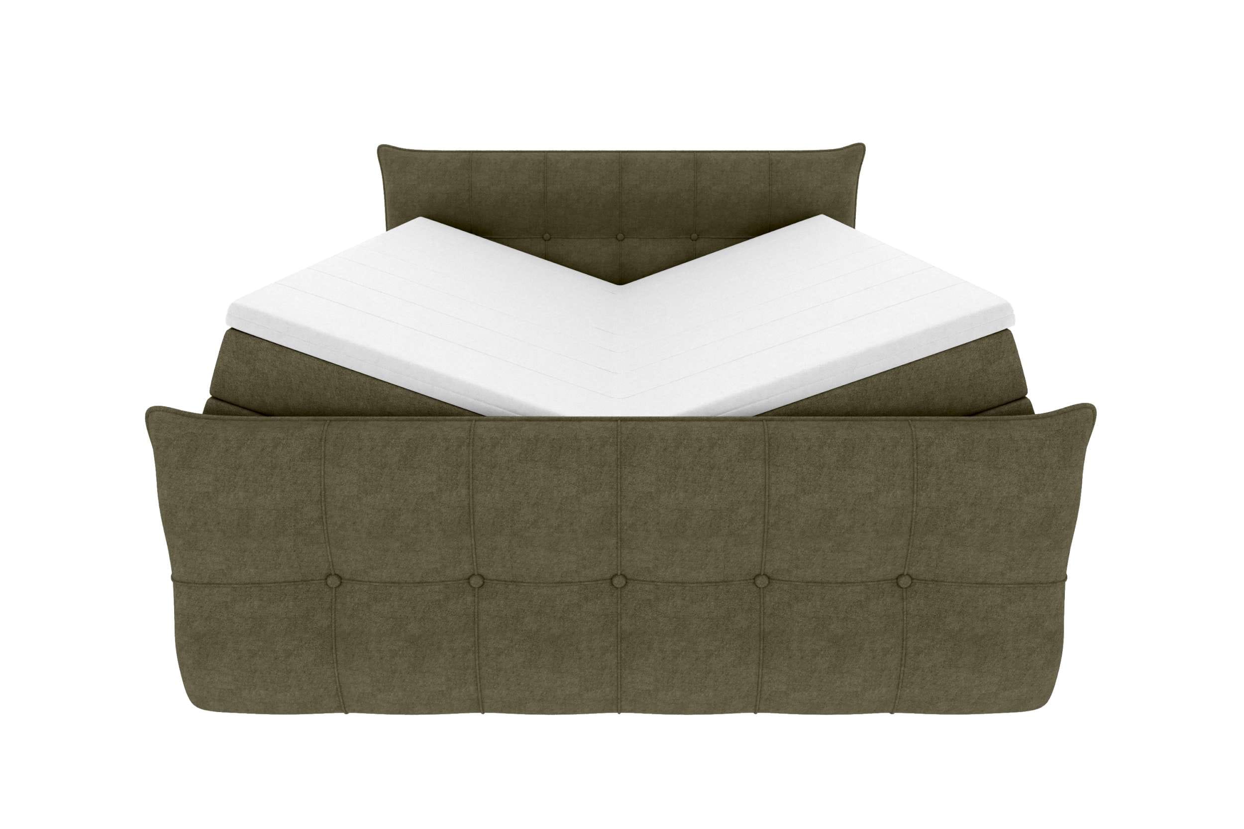 Boxspringbett Marbella Olive