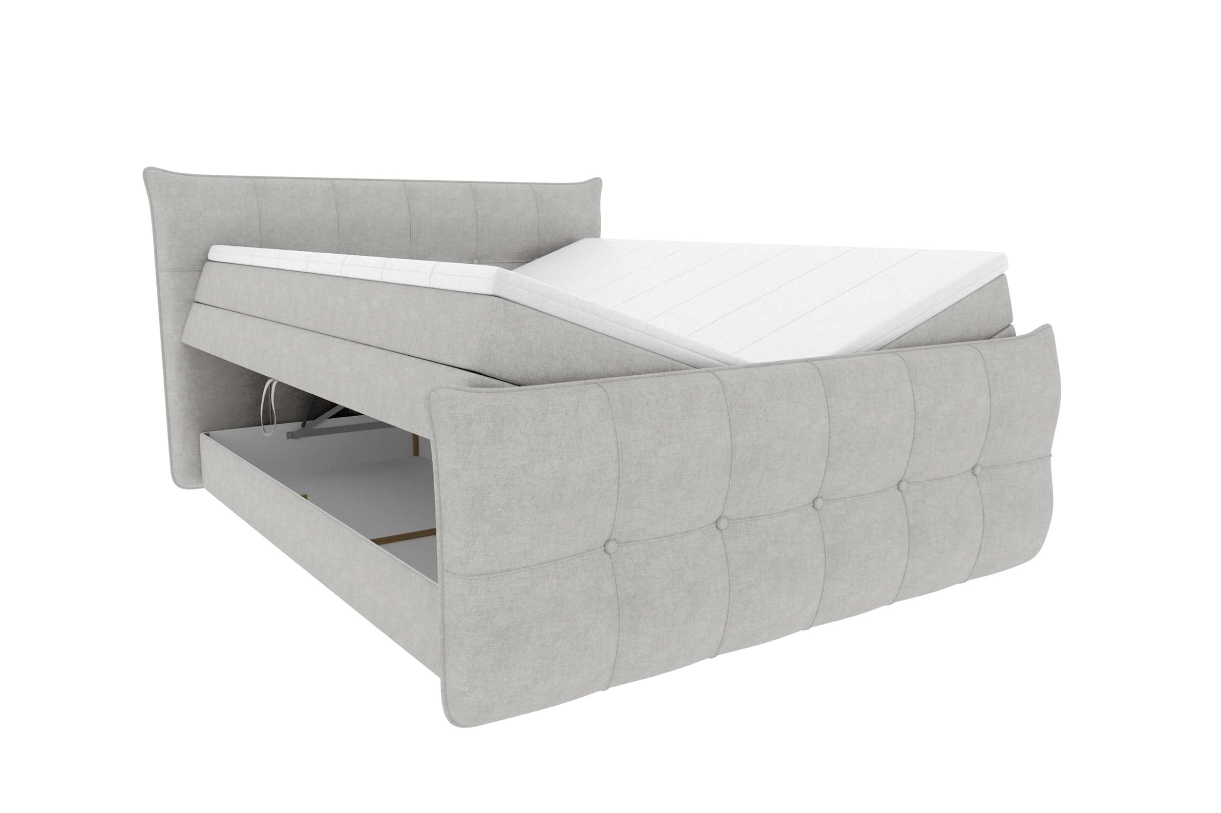 Boxspringbett Marbella Greige