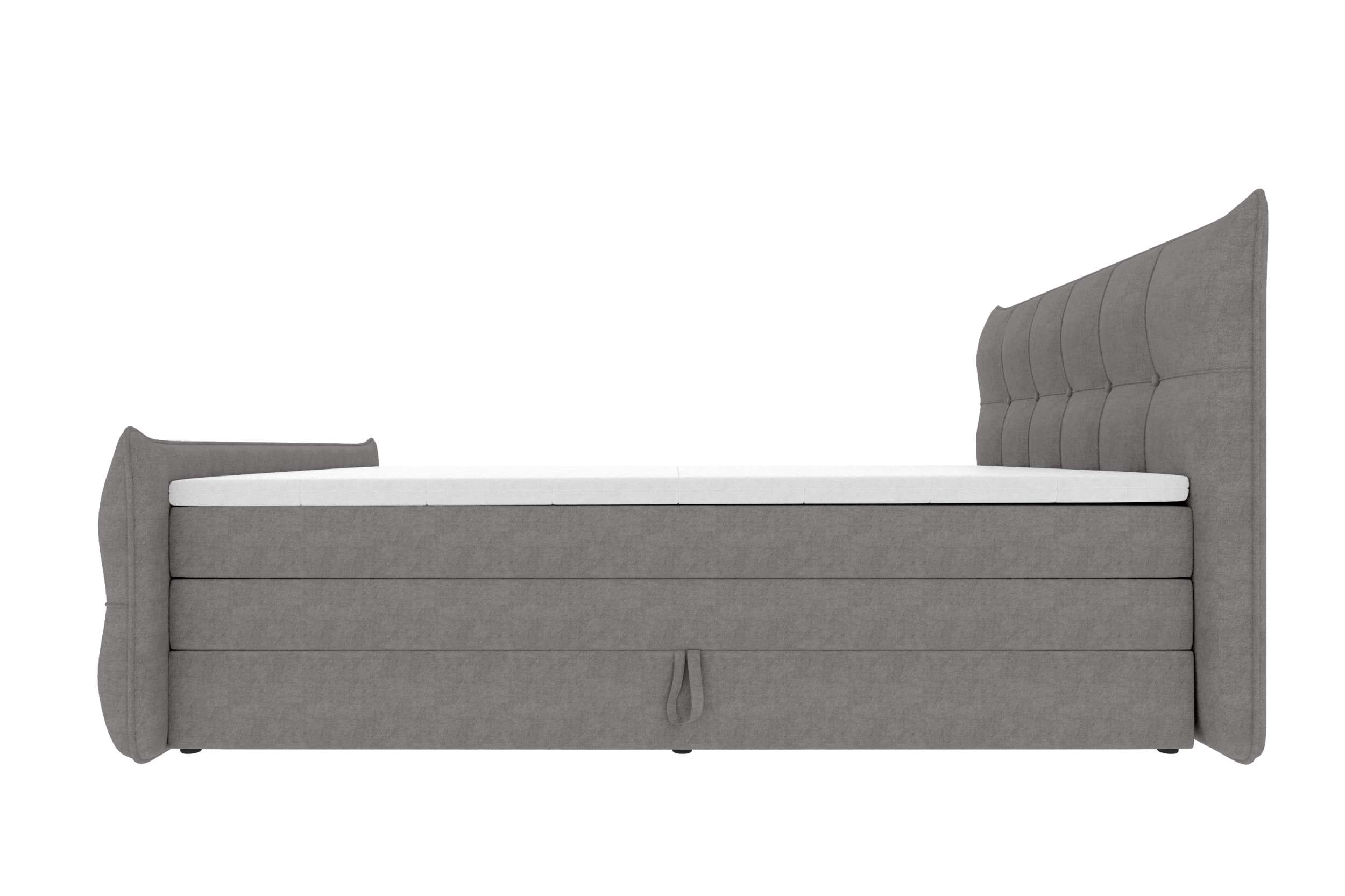 Boxspringbett Marbella Grau