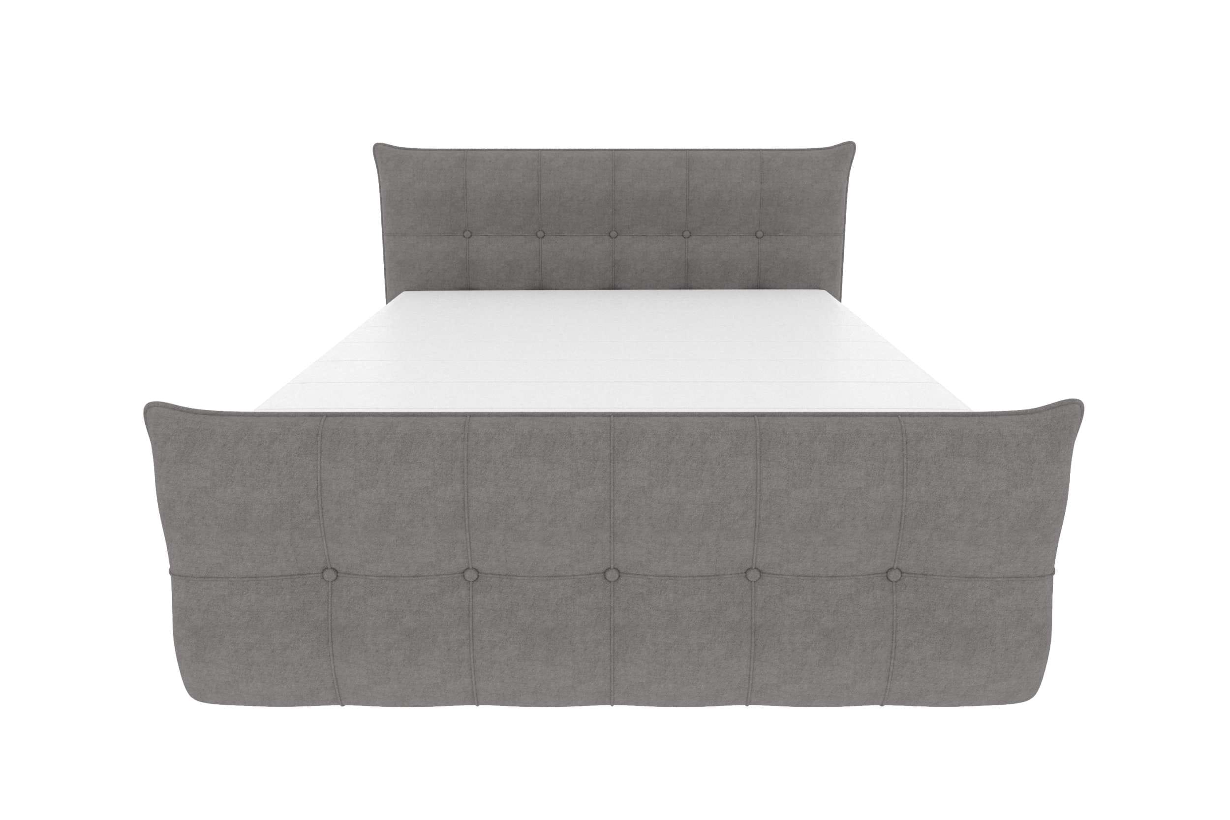 Boxspringbett Marbella Grau