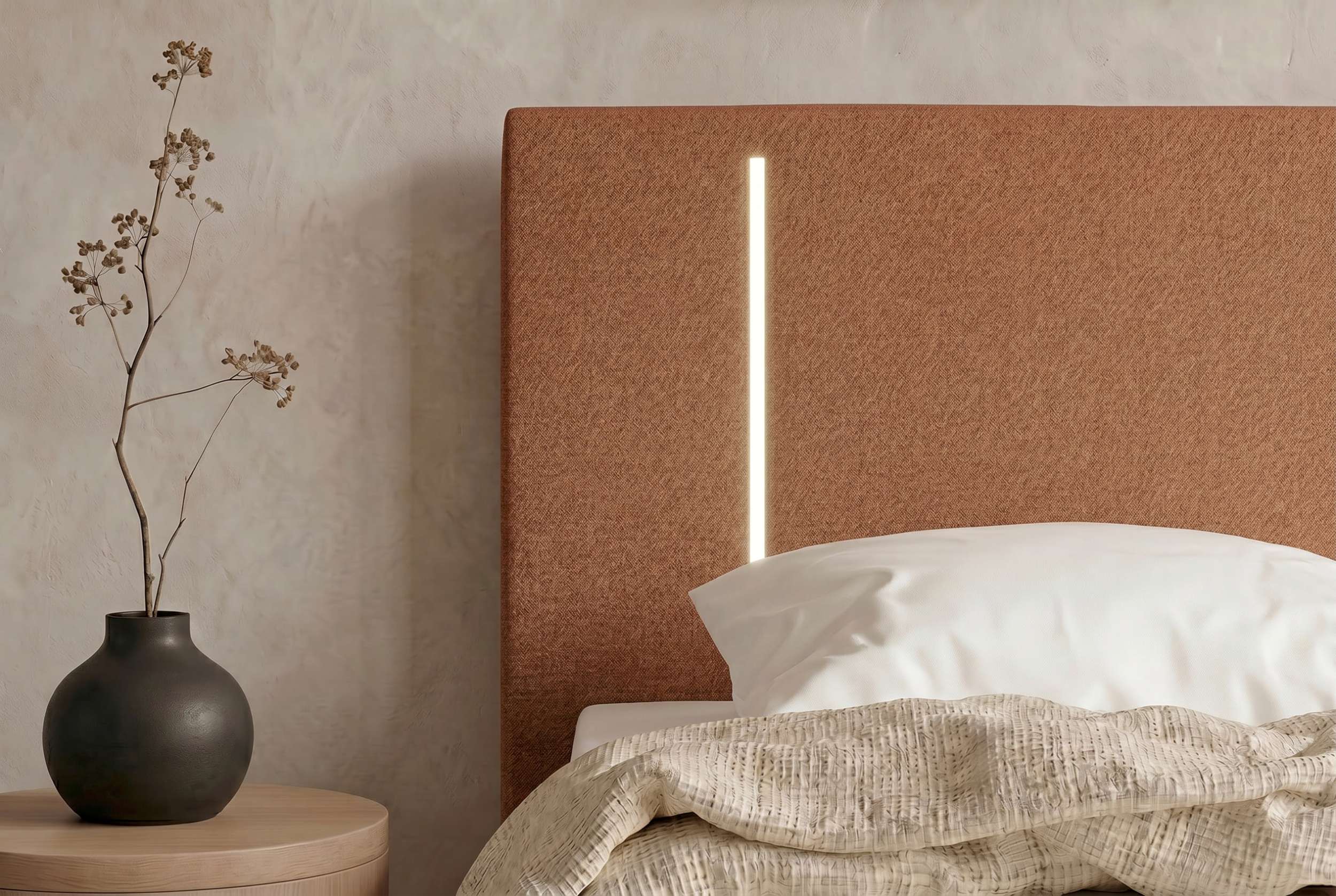 Boxspringbett Titan Rostfarben