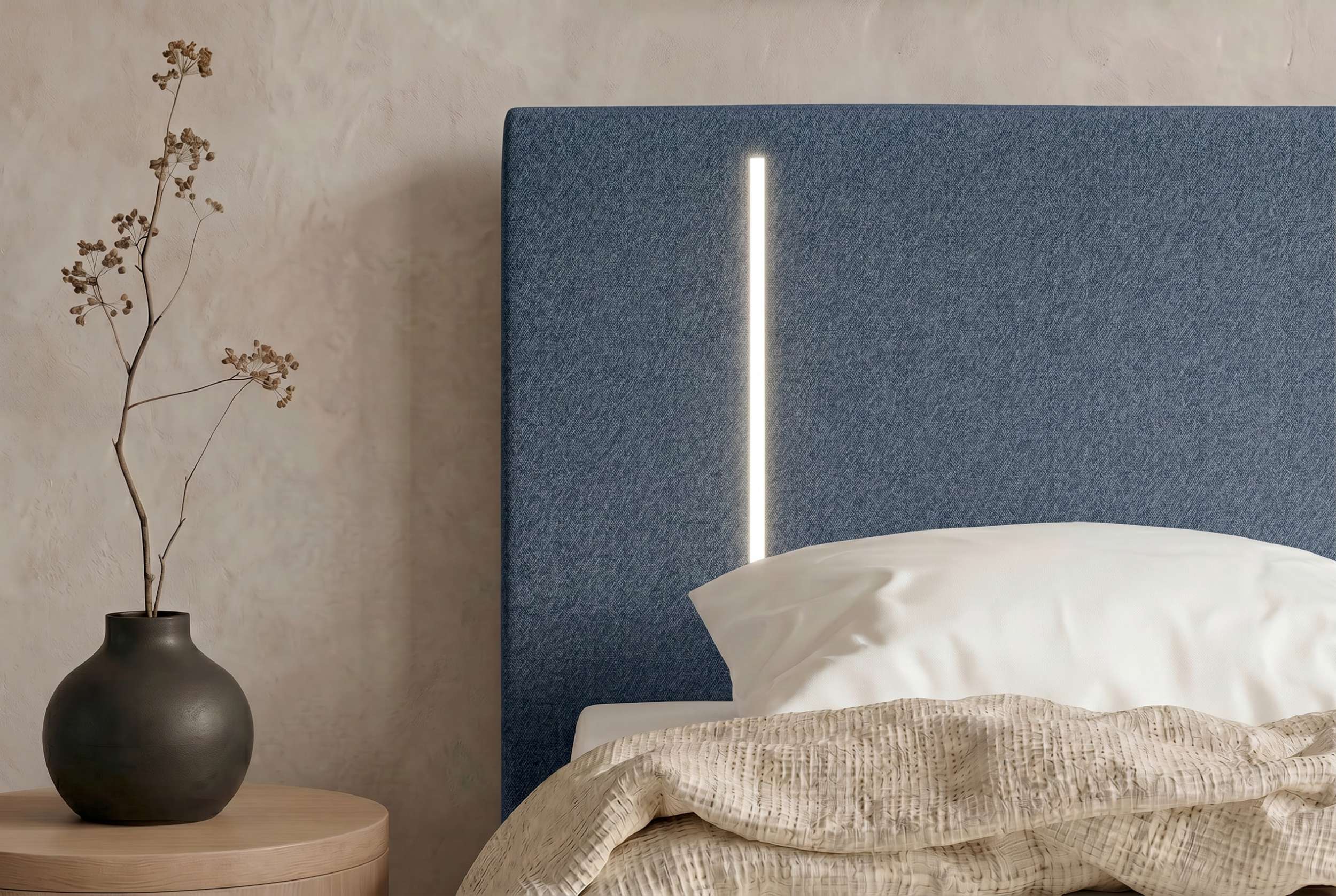Boxspringbett Titan Blau