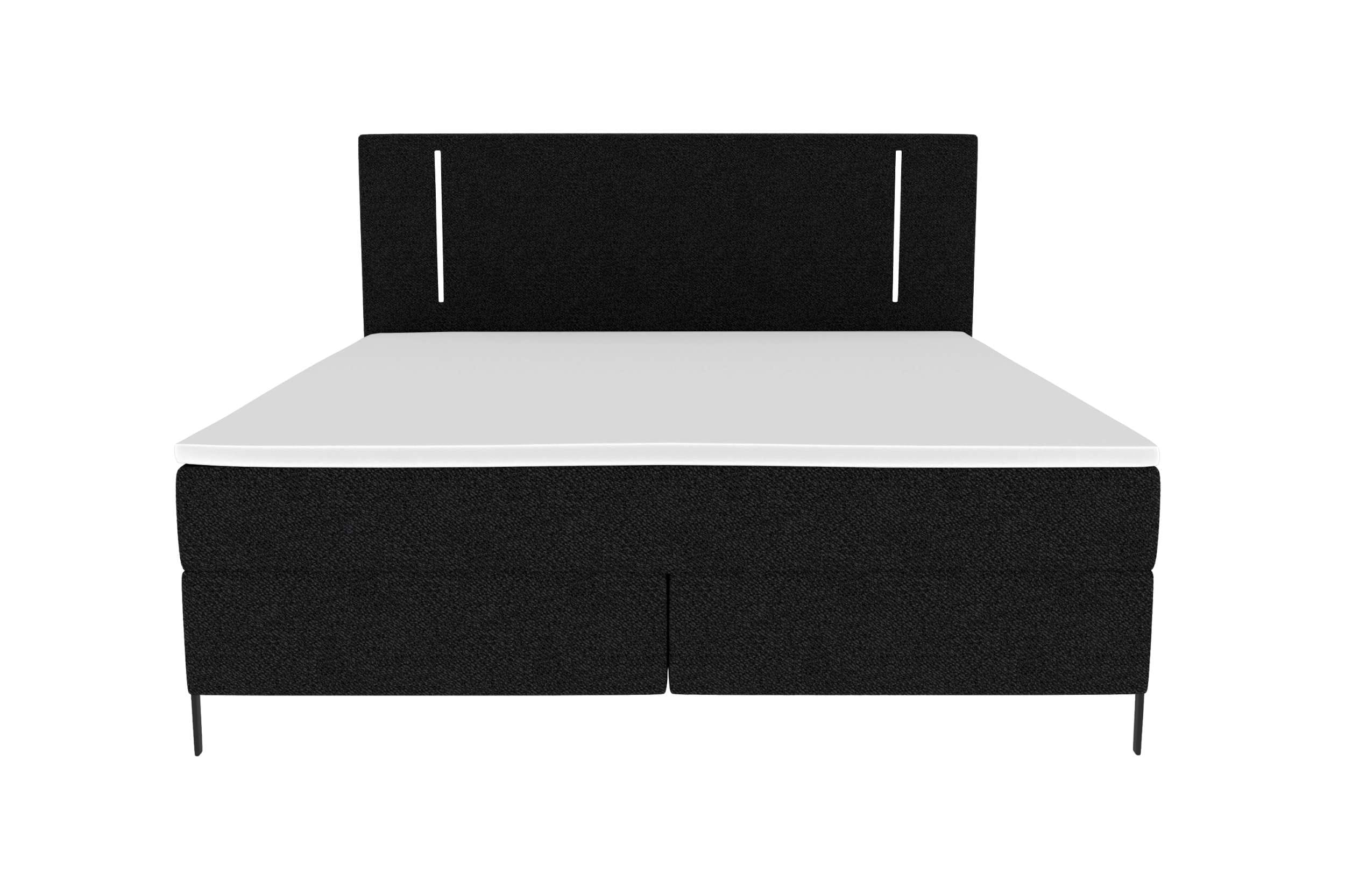 Boxspringbett Titan Schwarz