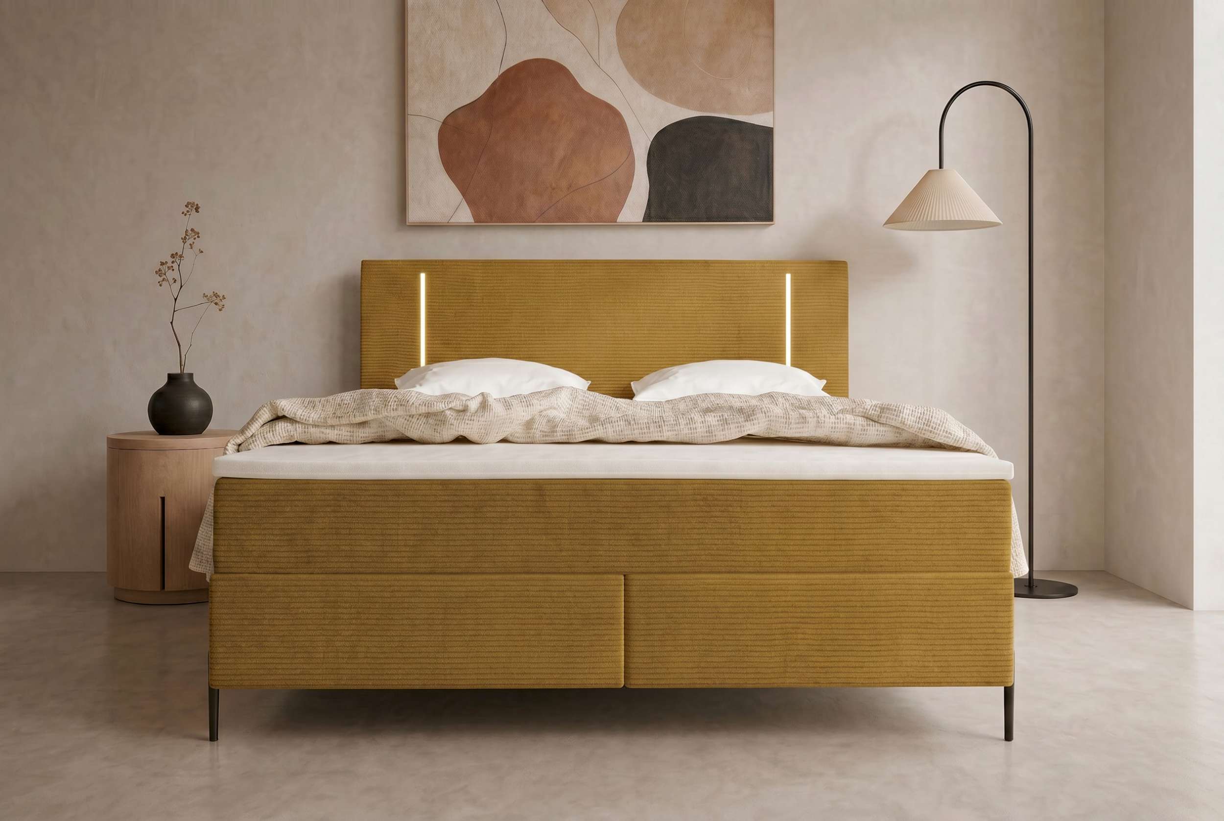 Boxspringbett Titan Gold