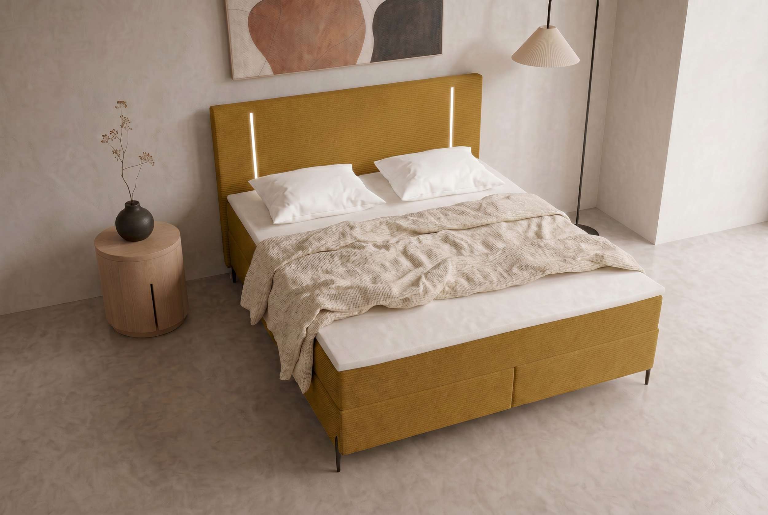 Boxspringbett Titan Gold