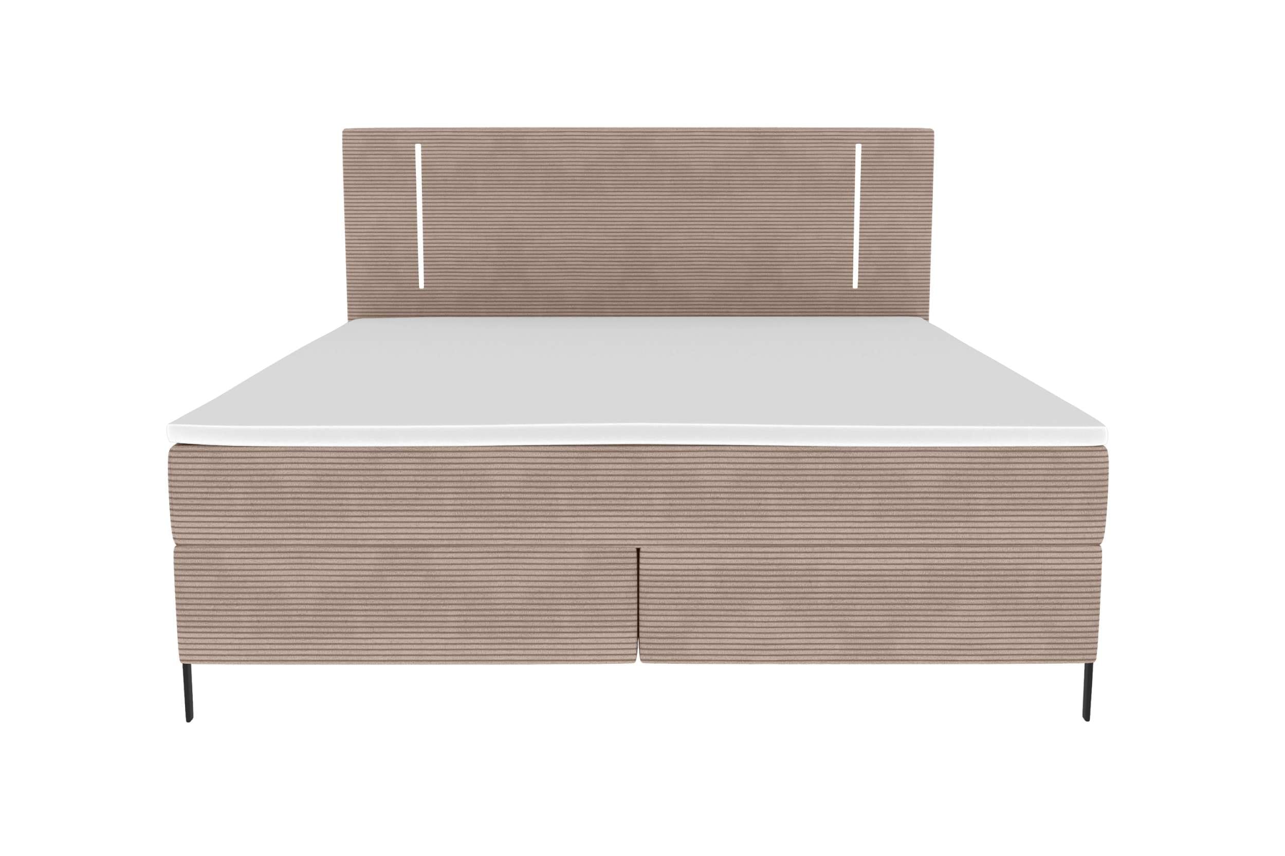 Boxspringbett Titan Pastellrosa
