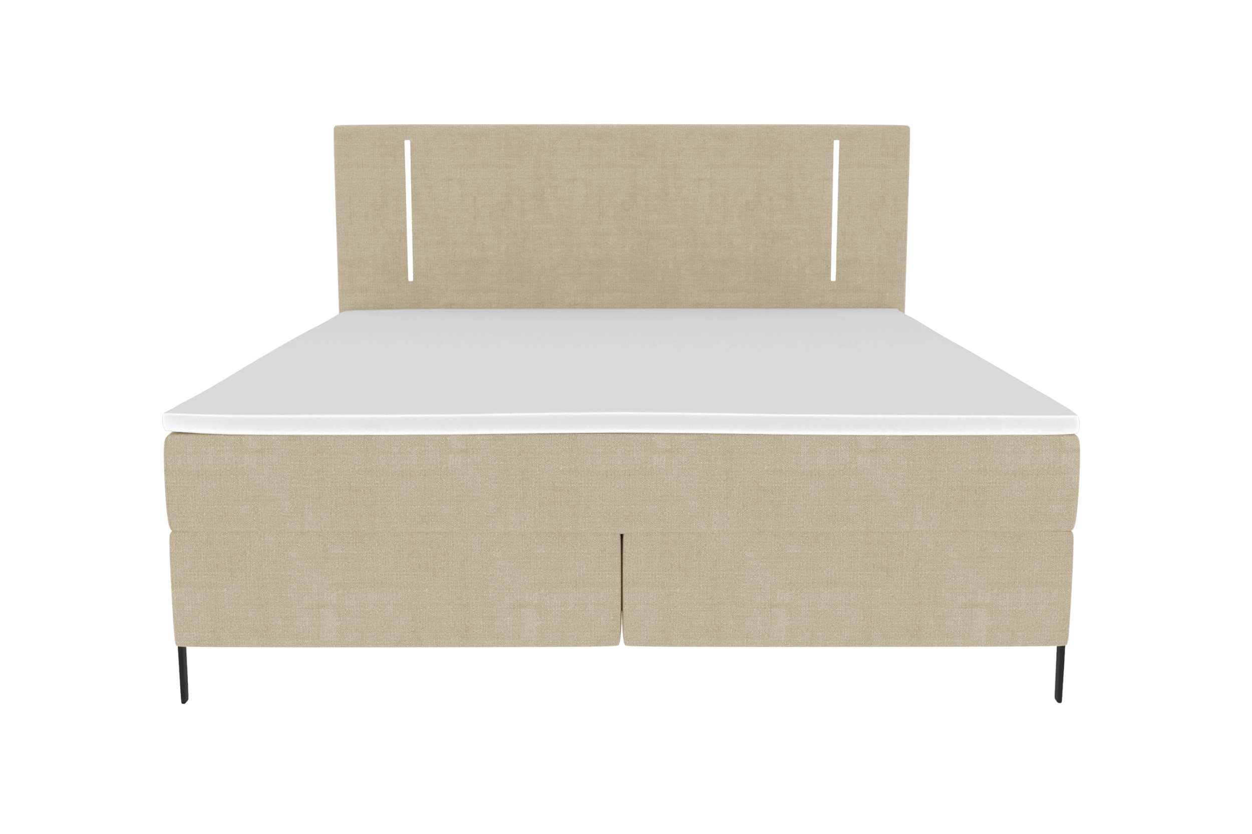 Boxspringbett Titan Creme