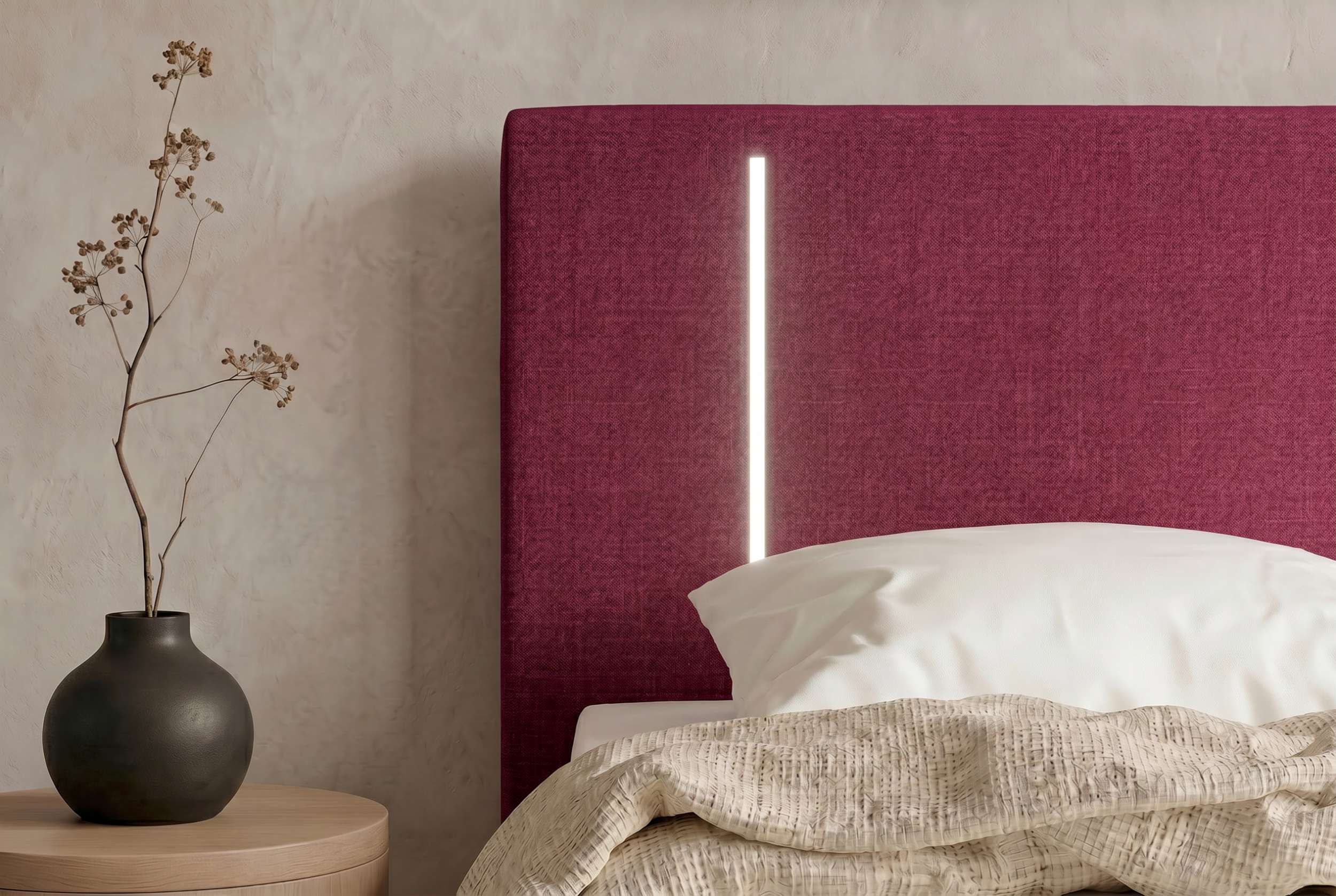 Boxspringbett Titan Bordeaux
