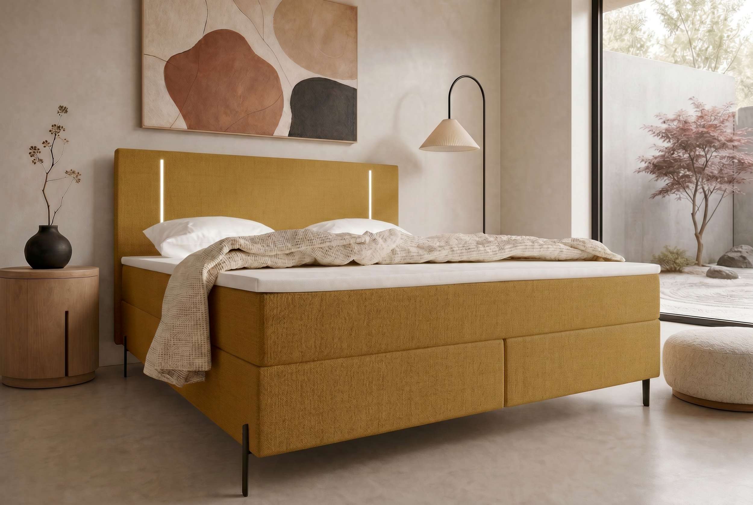 Boxspringbett Titan Gold