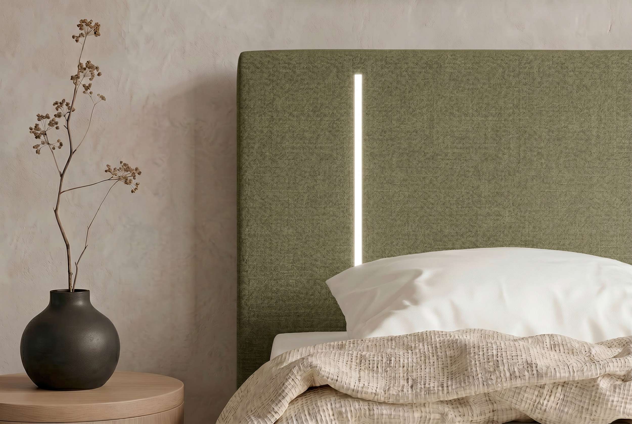 Boxspringbett Titan Olive