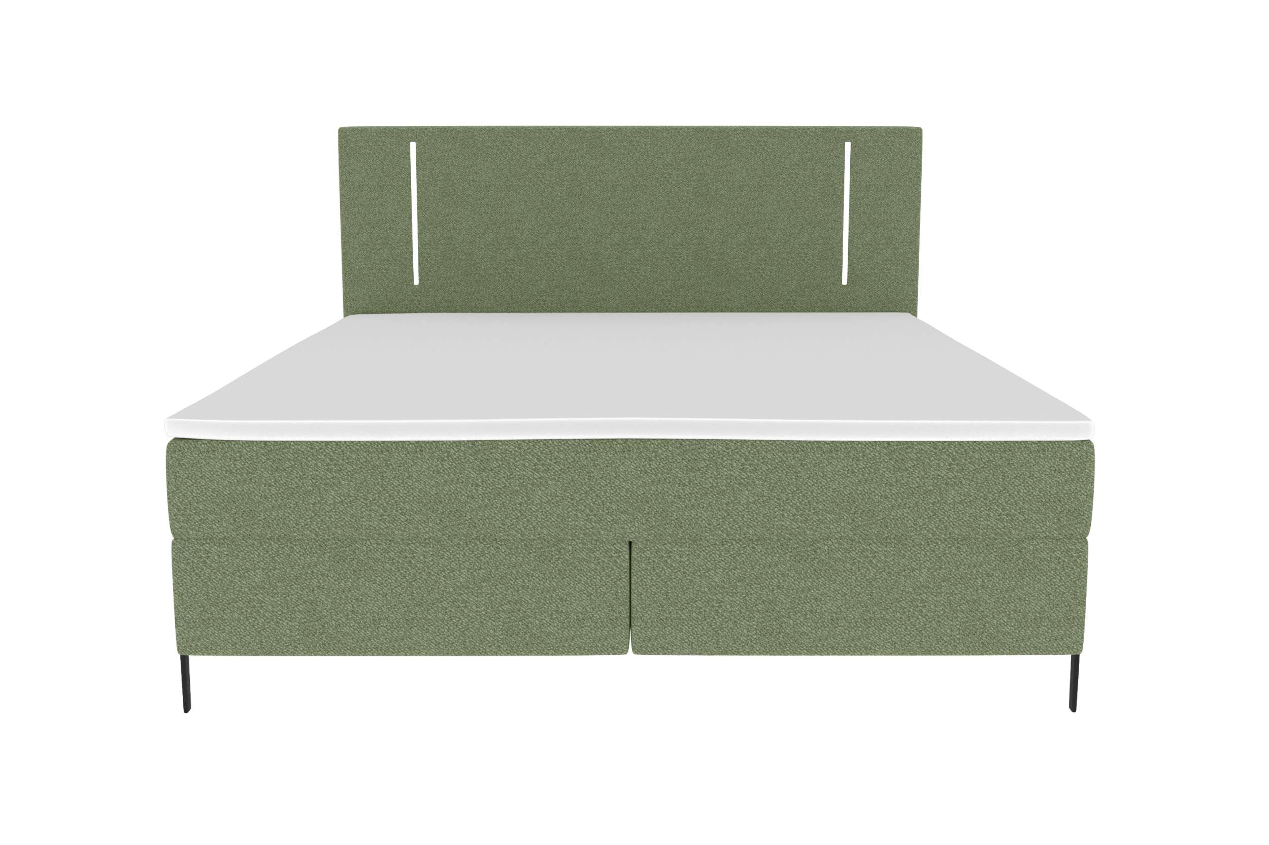 Boxspringbett Titan Salbeigrün