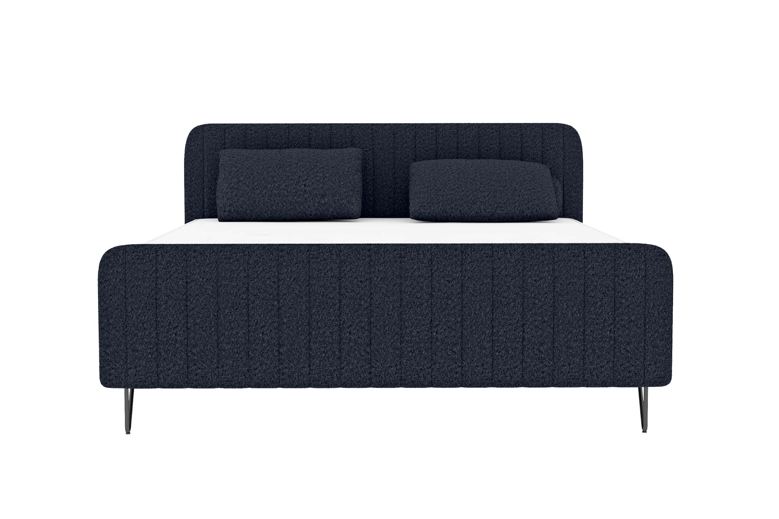 Boxspringbett Aurelio Dunkelblau