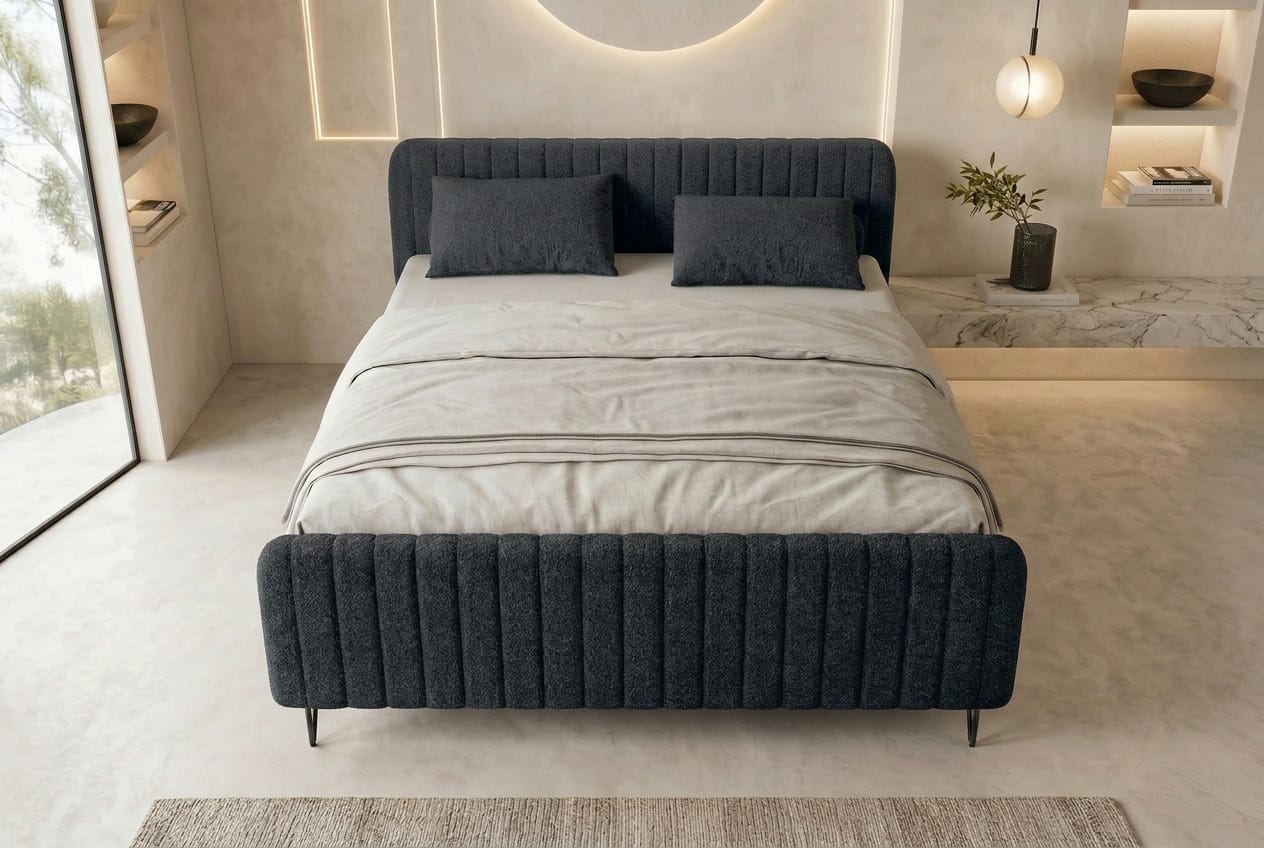 Boxspringbett Aurelio Schwarz