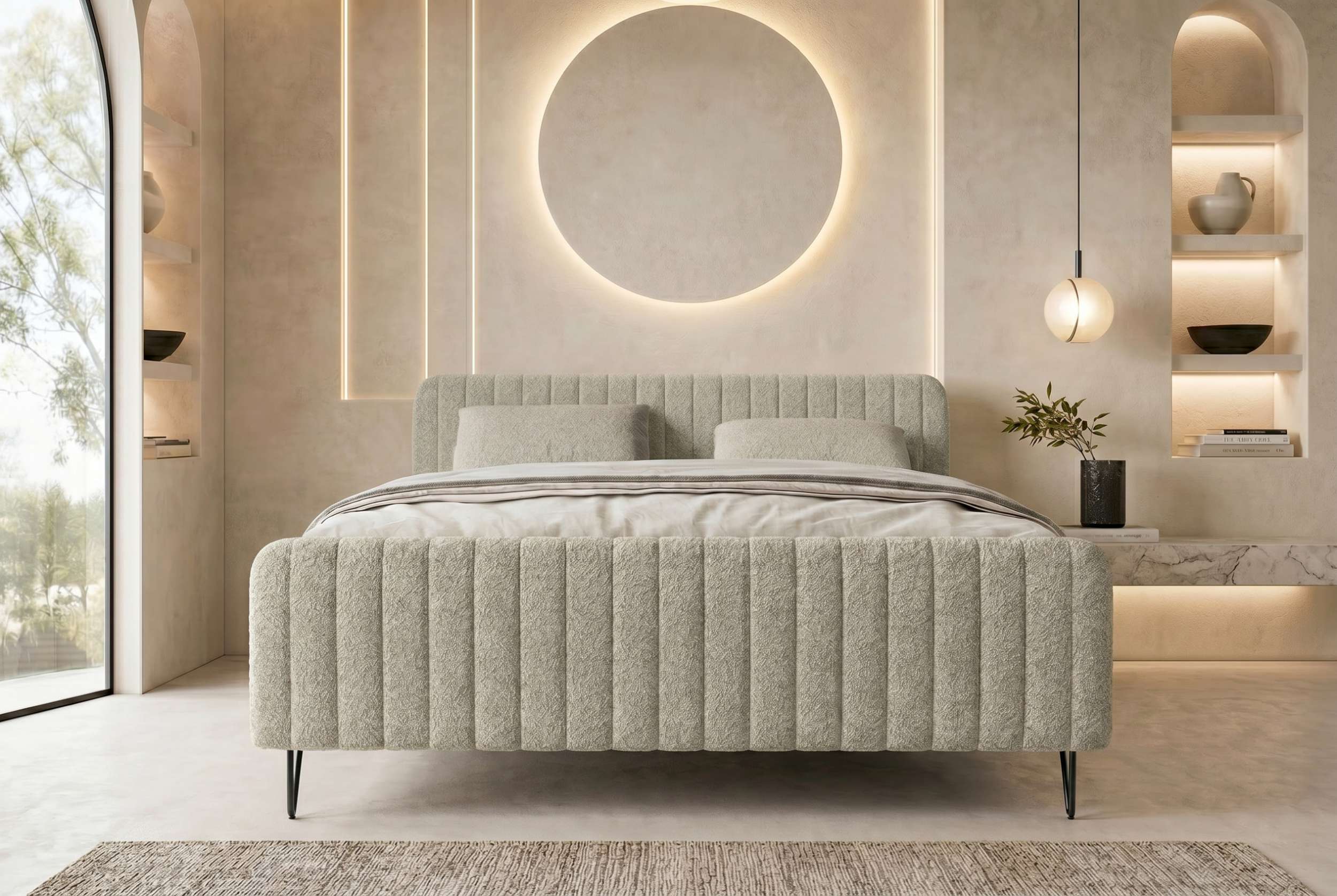 Boxspringbett Aurelio Creme