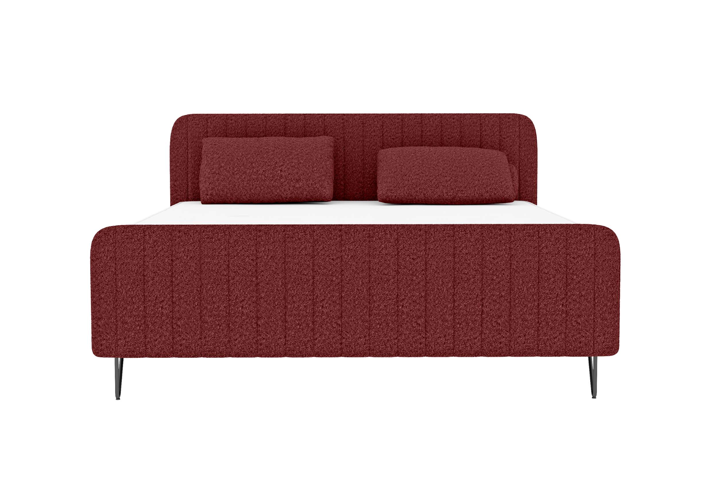 Boxspringbett Aurelio Rot
