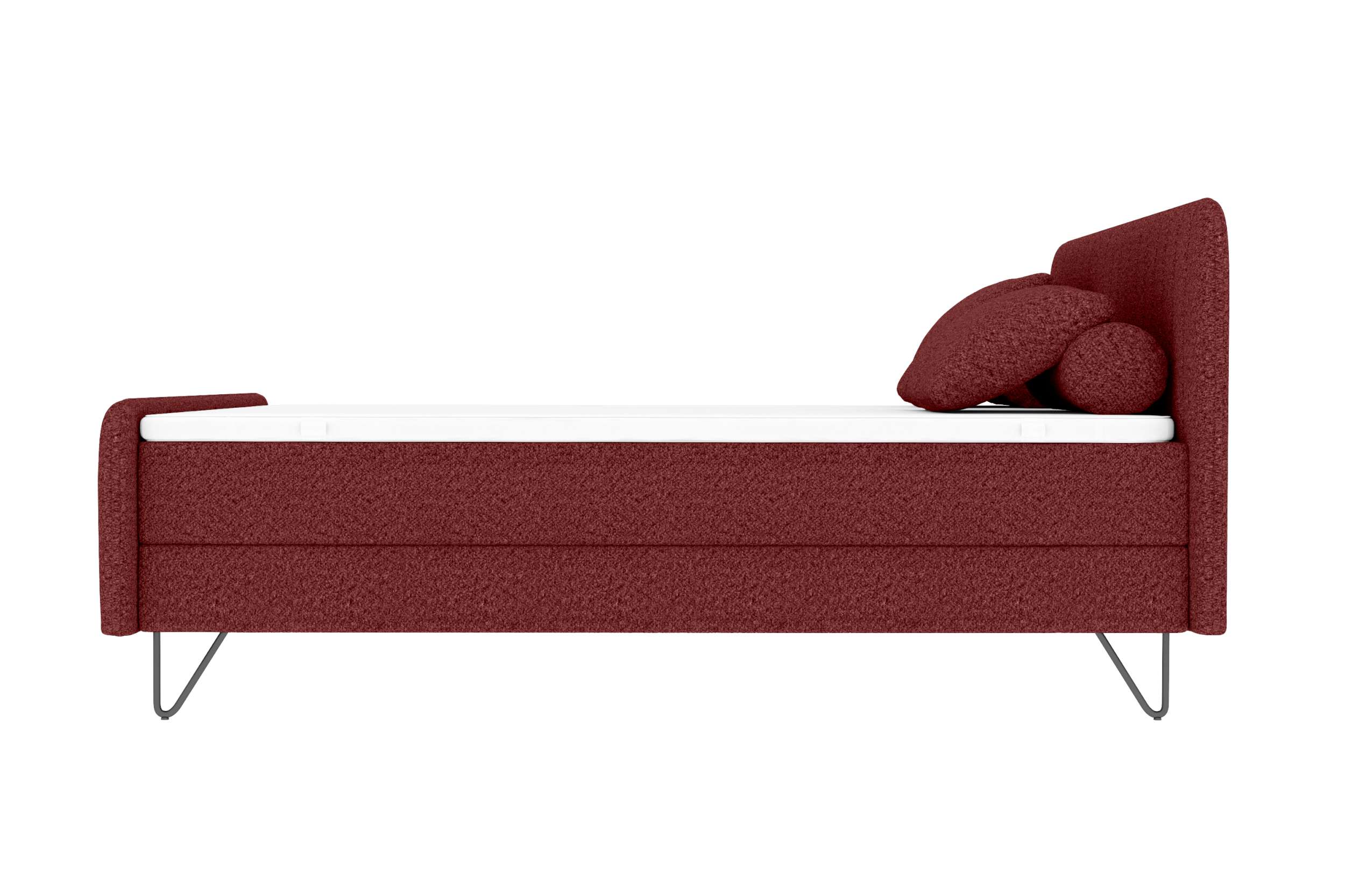 Boxspringbett Aurelio Rot