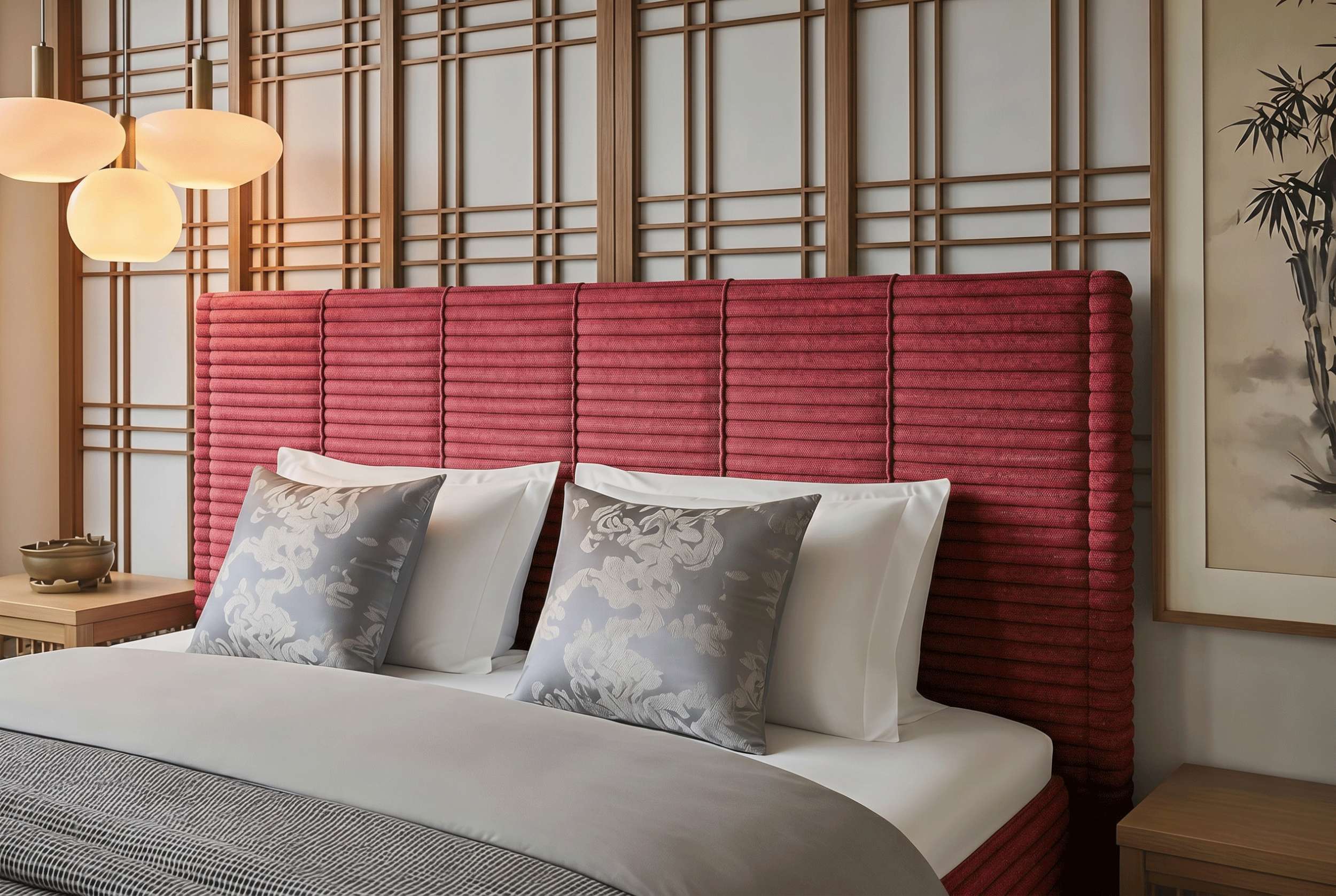 Boxspringbett Vento Rot