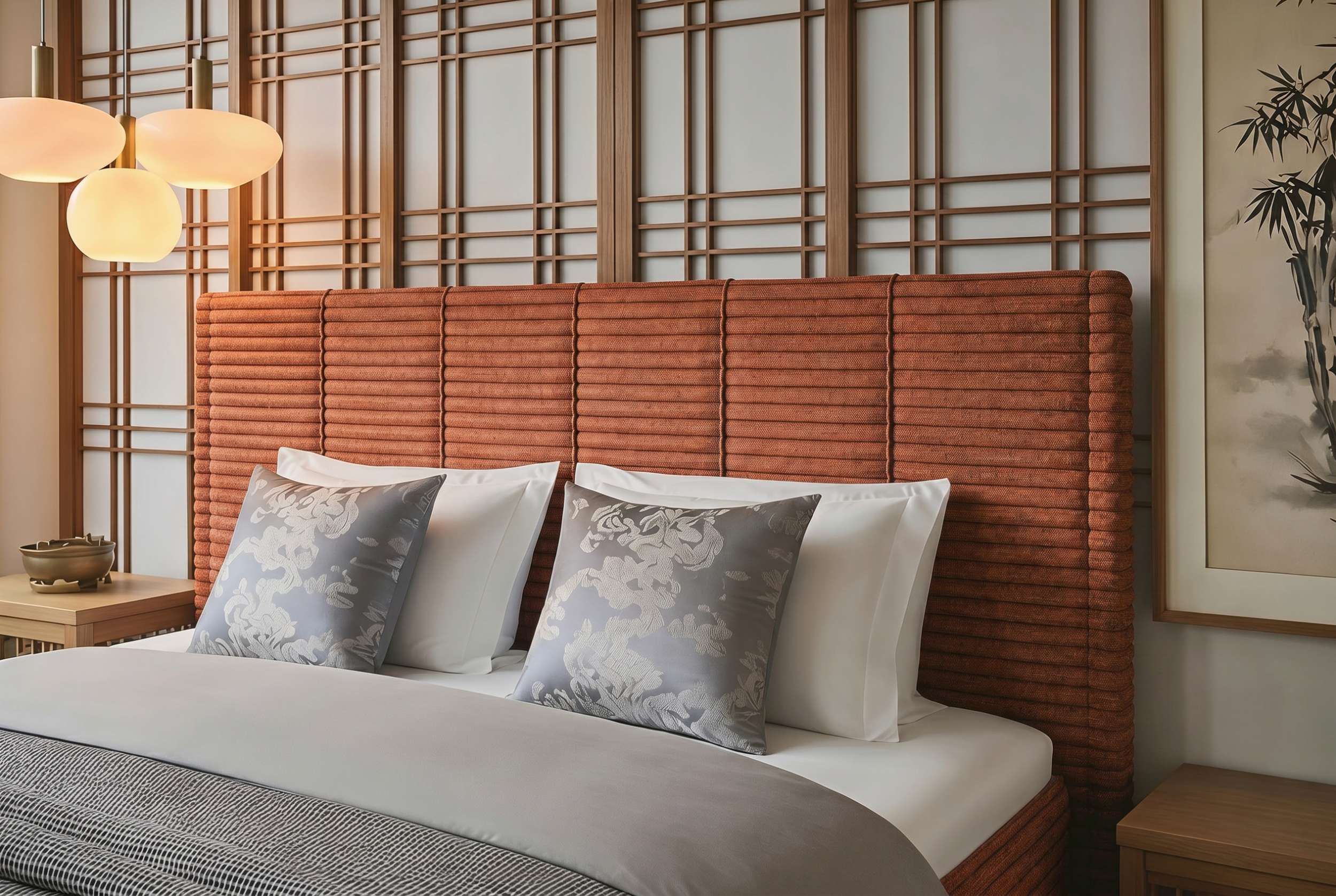 Boxspringbett Vento Terracotta