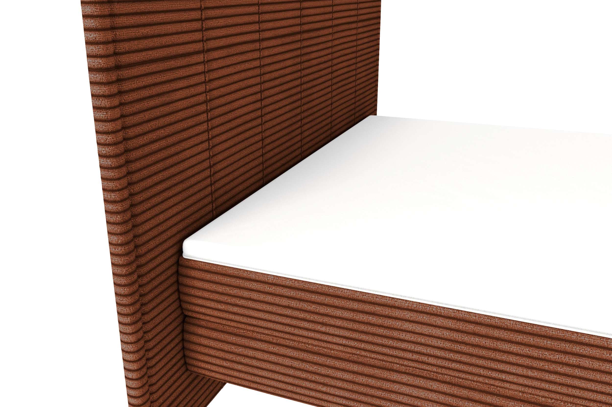 Boxspringbett Vento Terracotta