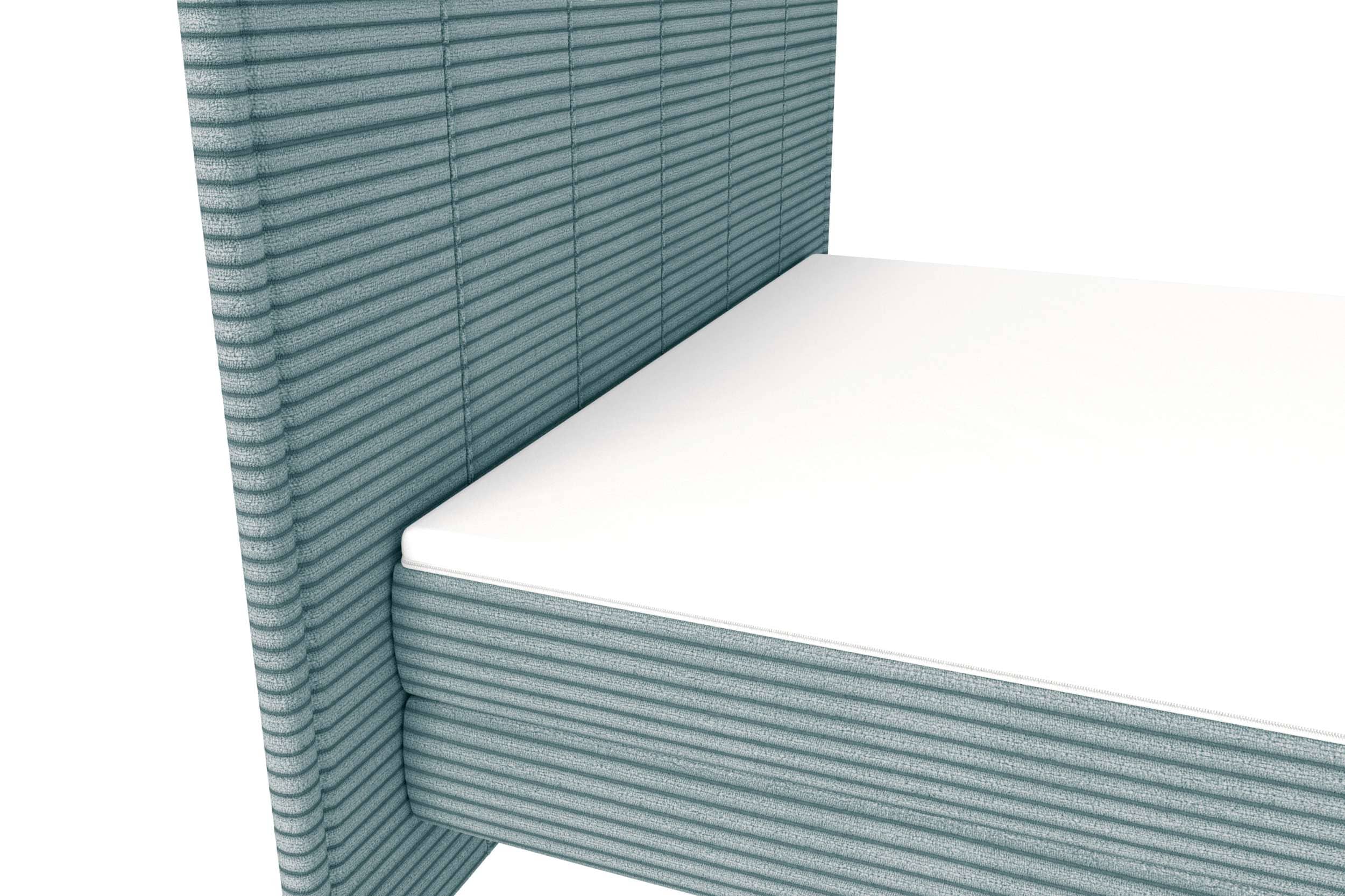 Boxspringbett Vento Hellblau