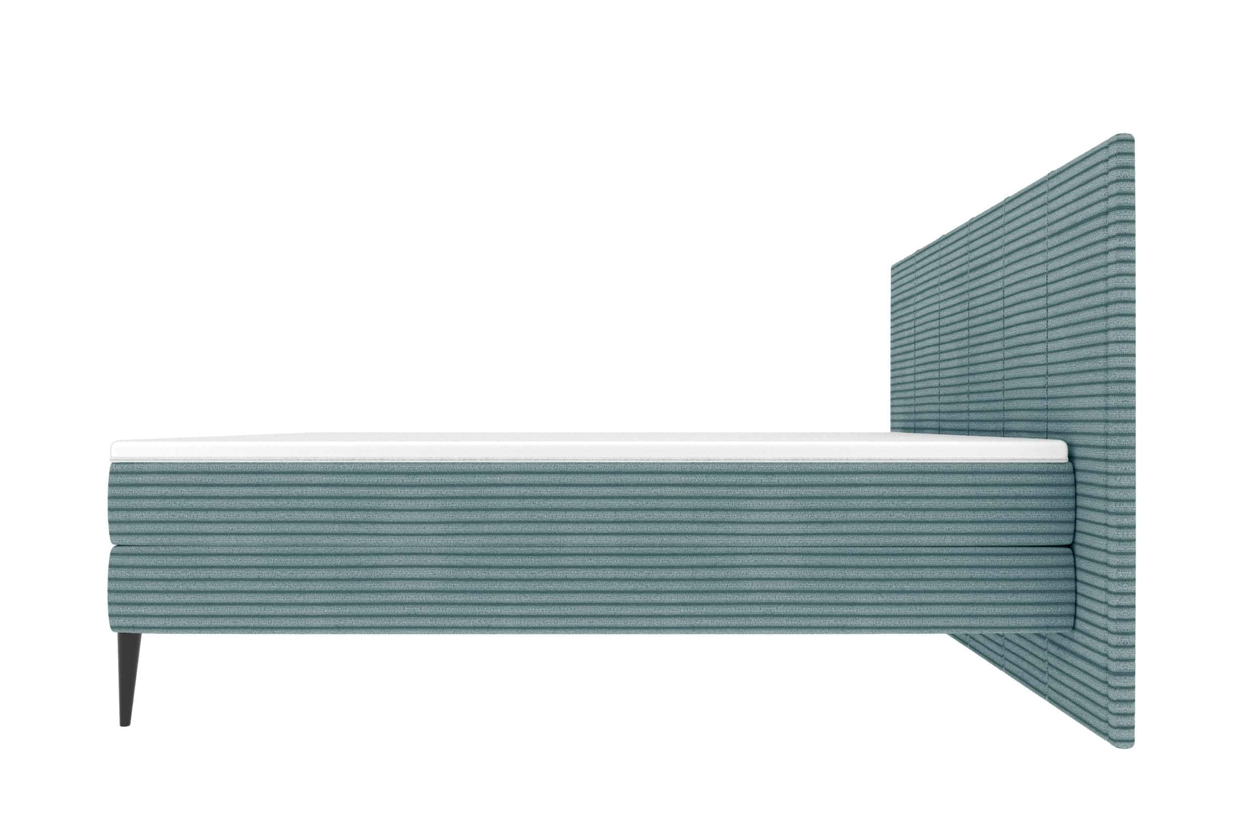 Boxspringbett Vento Hellblau