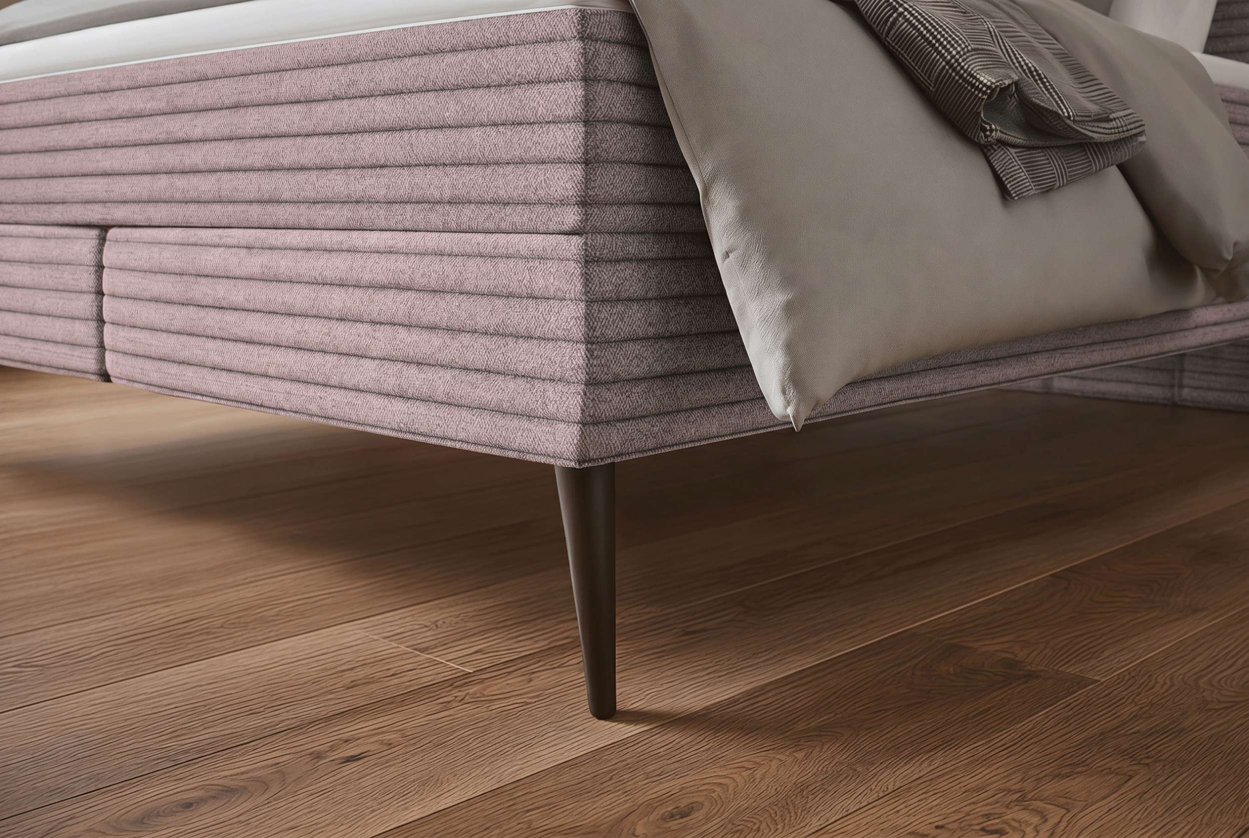 Boxspringbett Vento Pastellrosa